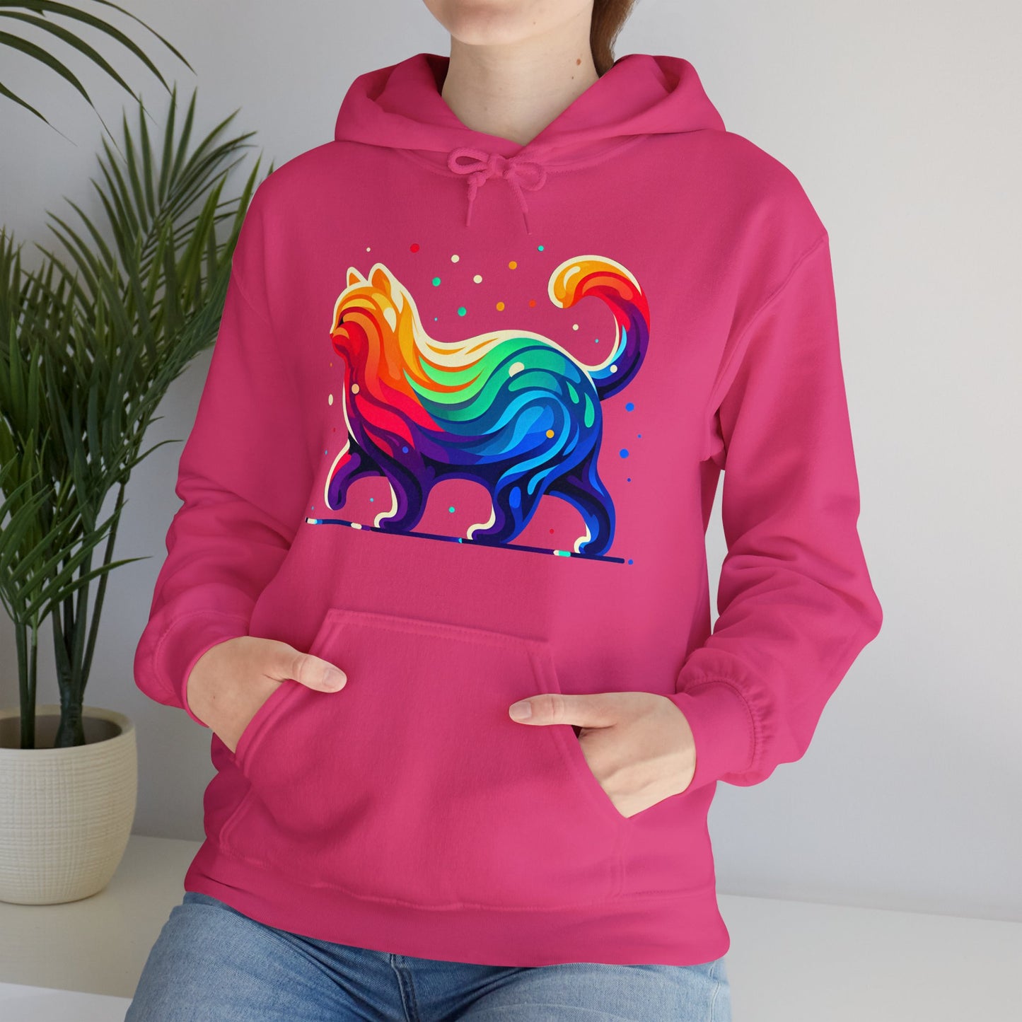 Rainbow Mood Gender-Neutral Hoodie