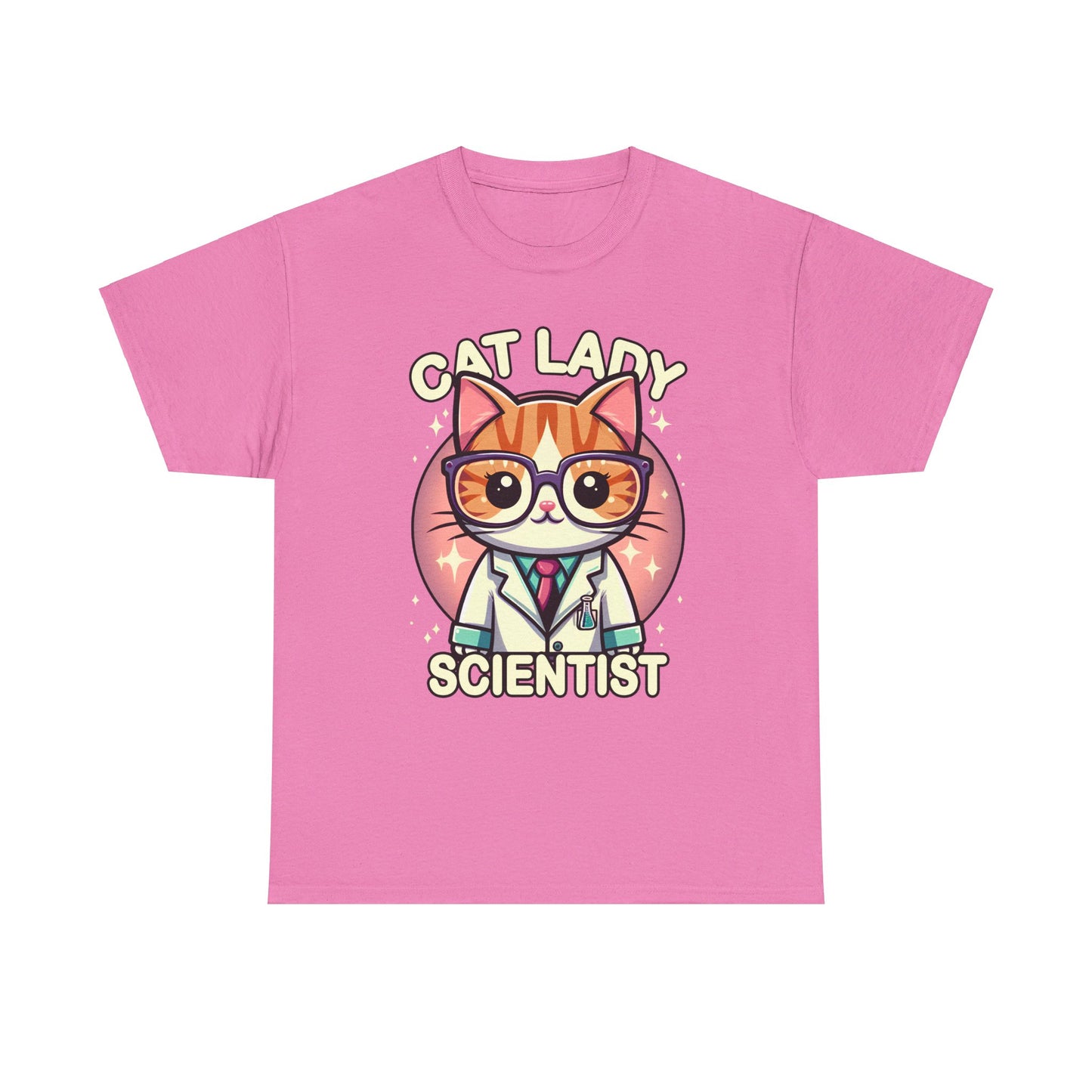 Cat Lady Scientist T-Shirt