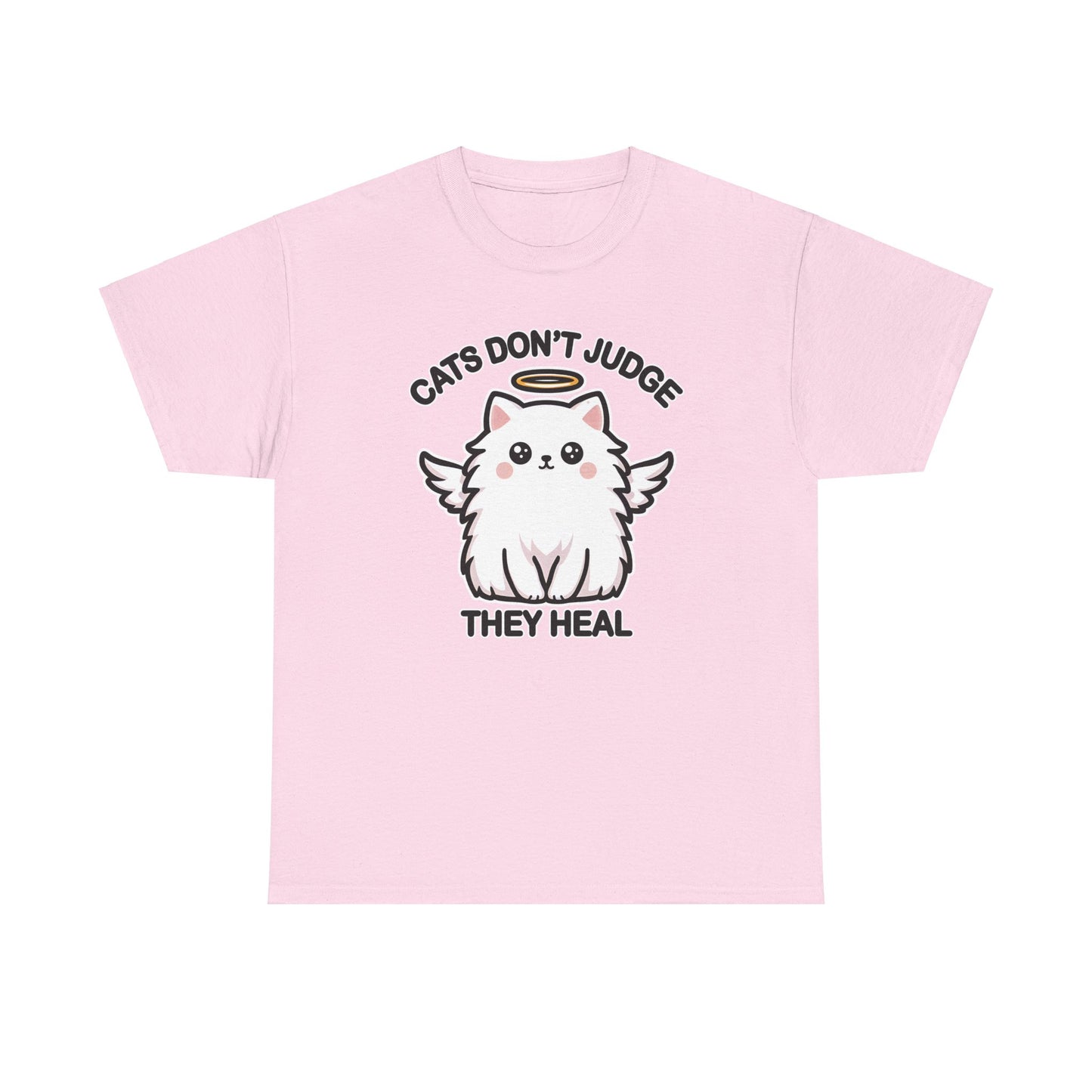 Cats Don't Judge They Heal T-Shirt