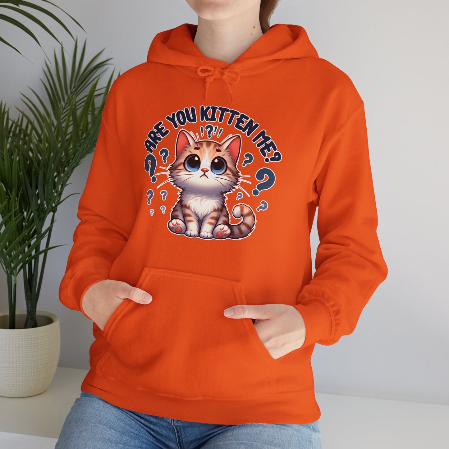 Are You Kitten Me? Gender-Neutral Hoodie