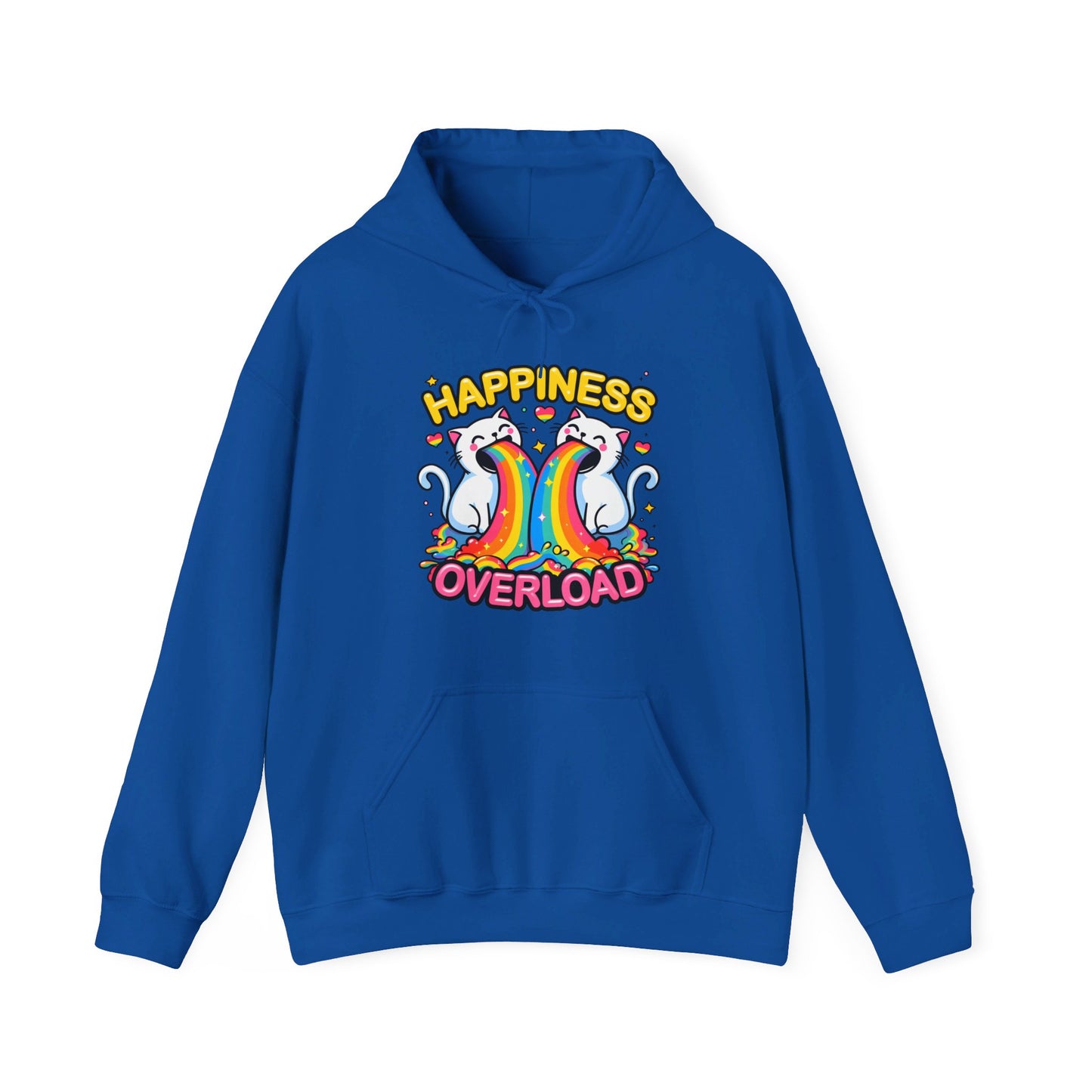 Happiness Overload Gender-Neutral Hoodie
