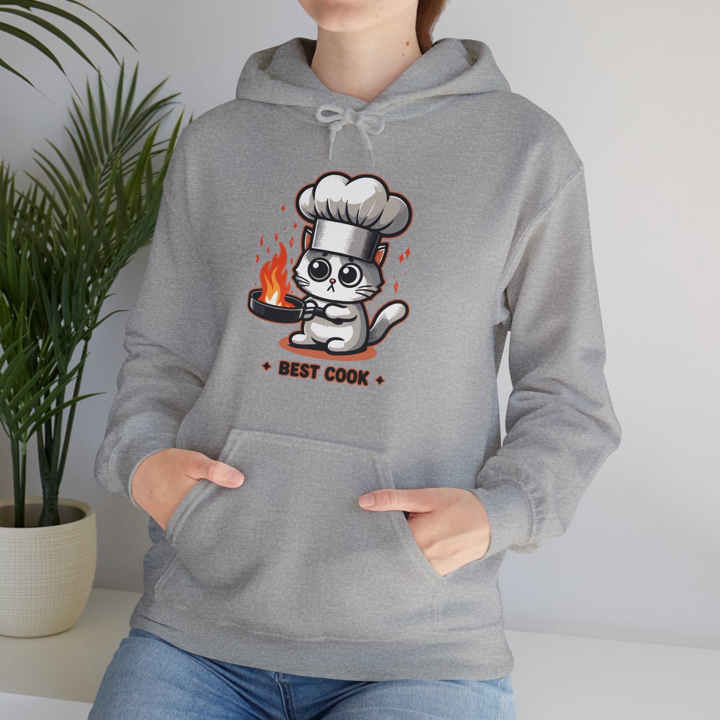 Best Cook Cat Hoodie