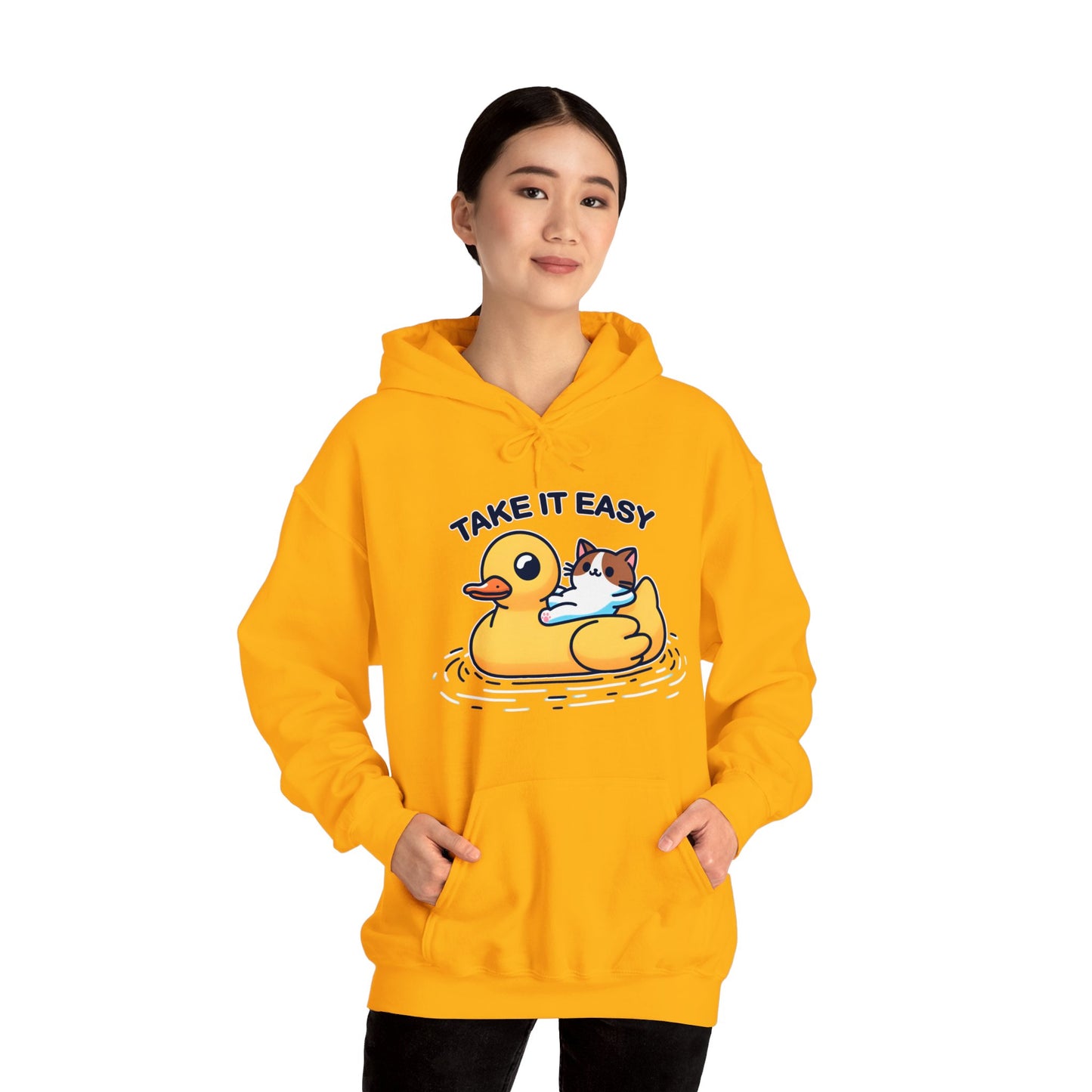 Take it Easy Gender-Neutral Hoodie