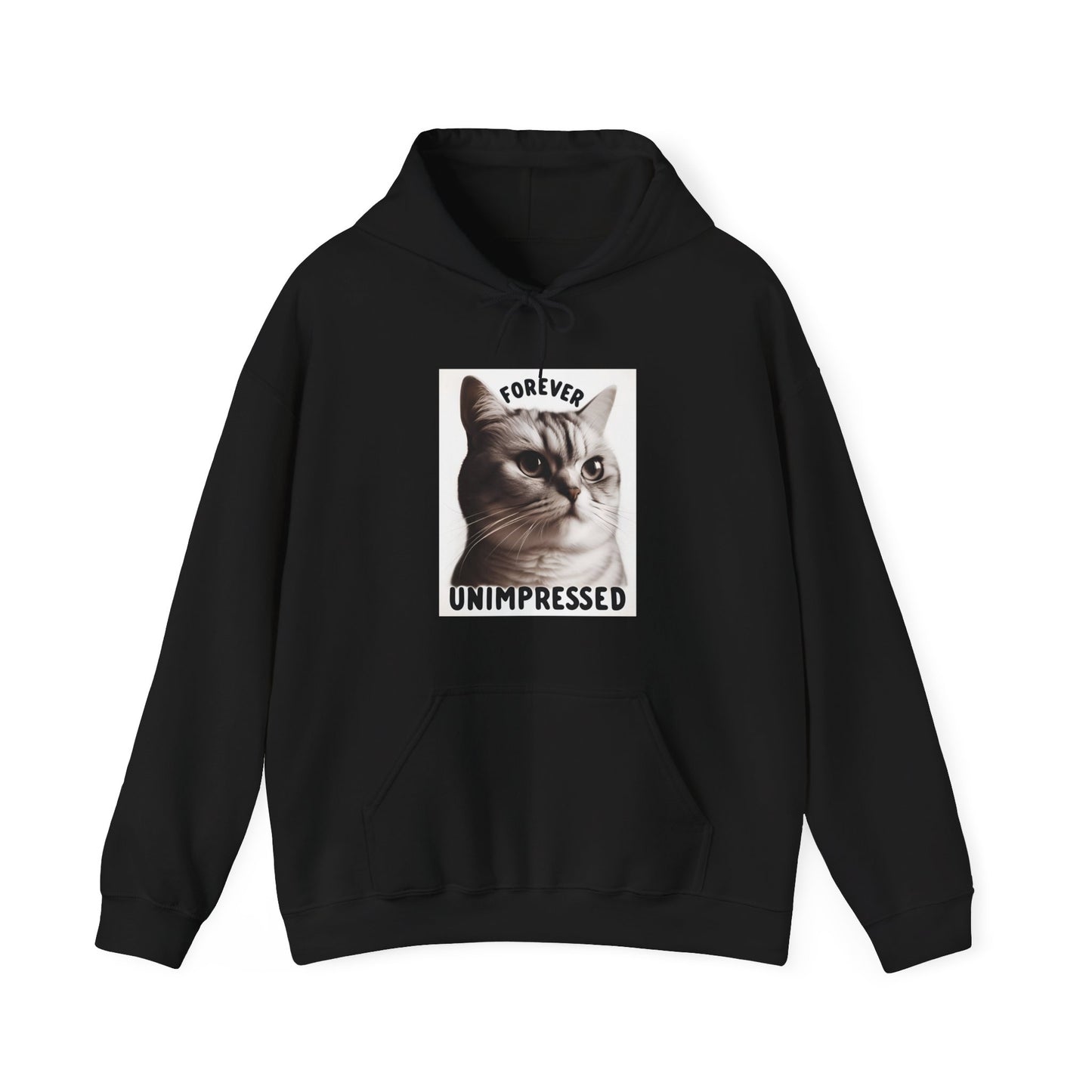 Forever Unimpressed Gender-Neutral Hoodie