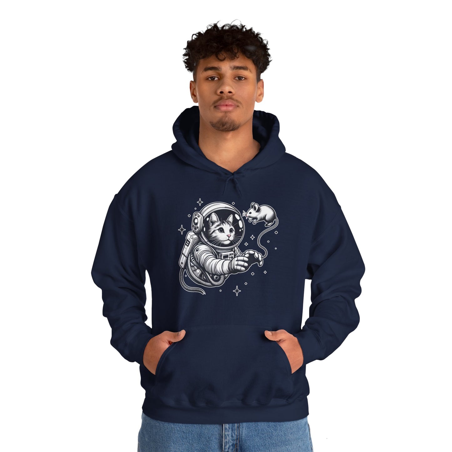 Astronaut Cat Hoodie