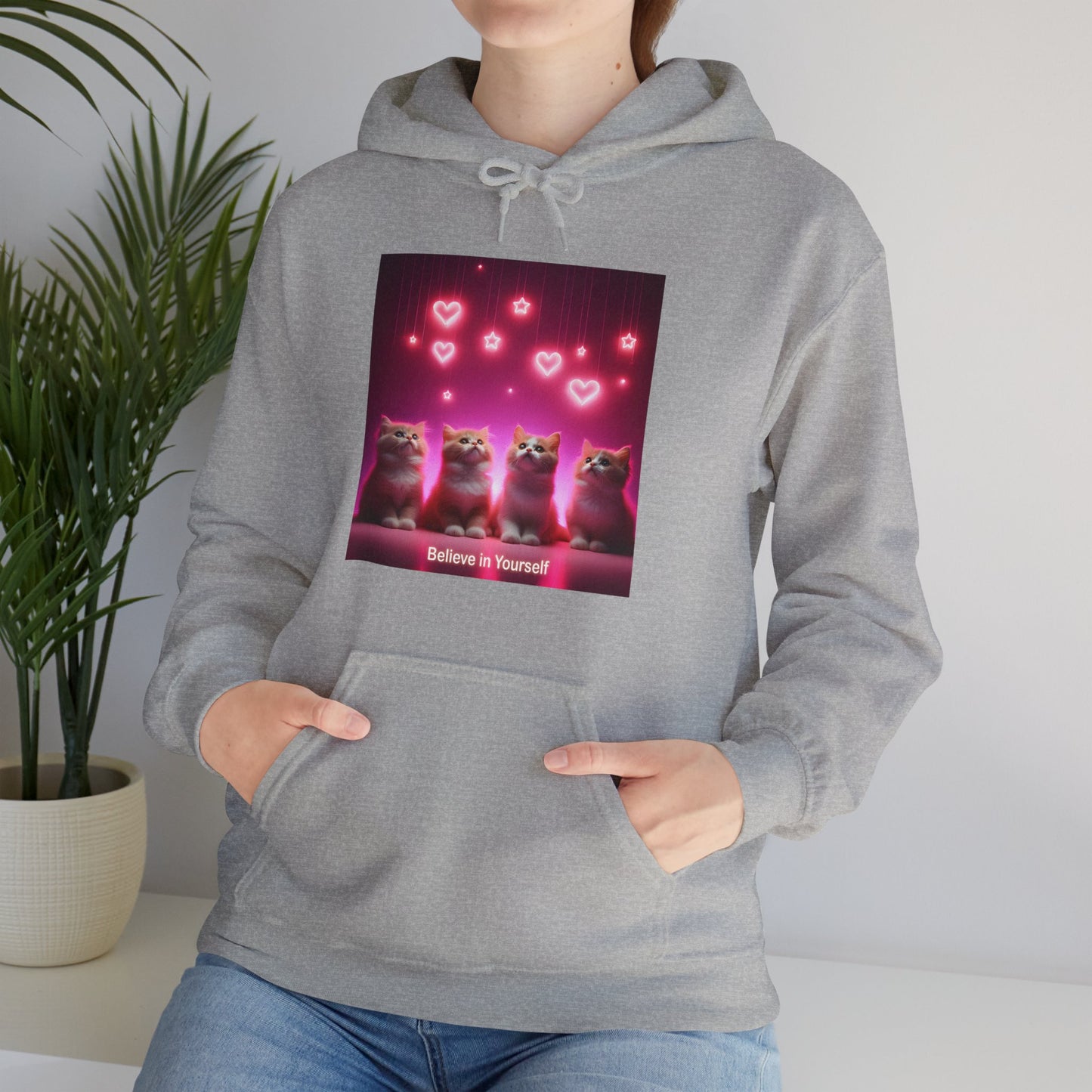 Believe in Yourself Gender-Neutral Hoodie