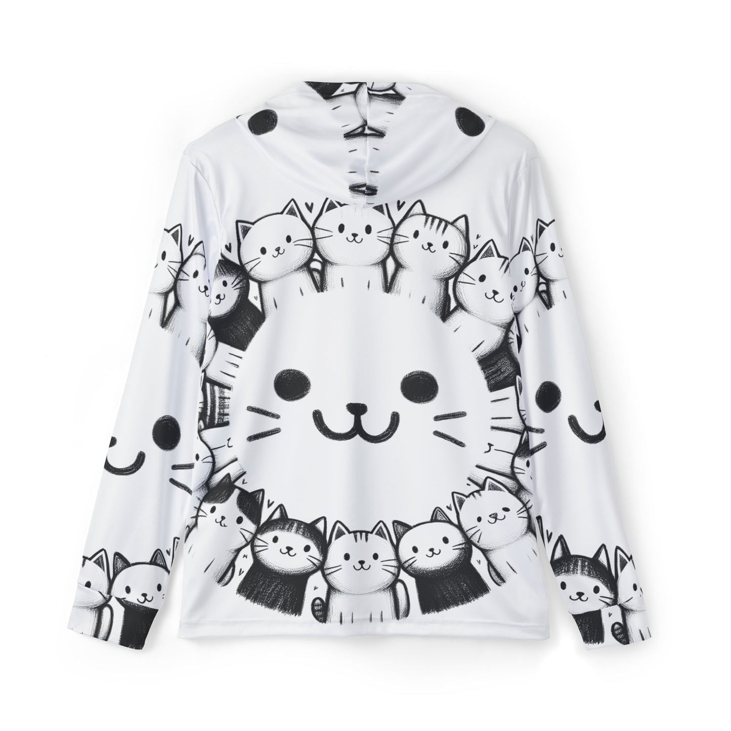 Happy Cats Unisex Lightweight Hoodie