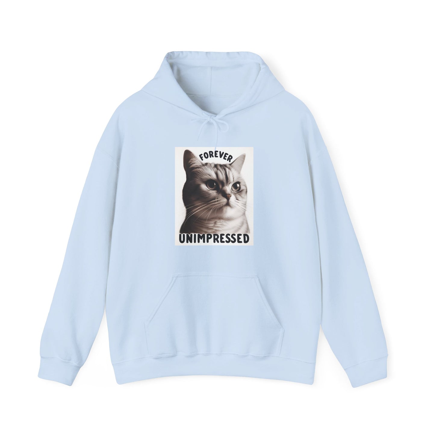Forever Unimpressed Gender-Neutral Hoodie