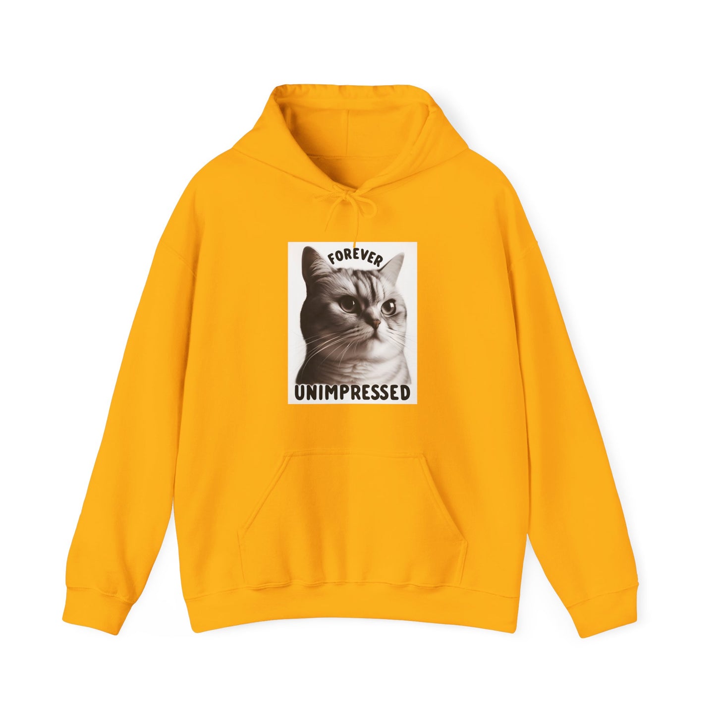 Forever Unimpressed Gender-Neutral Hoodie
