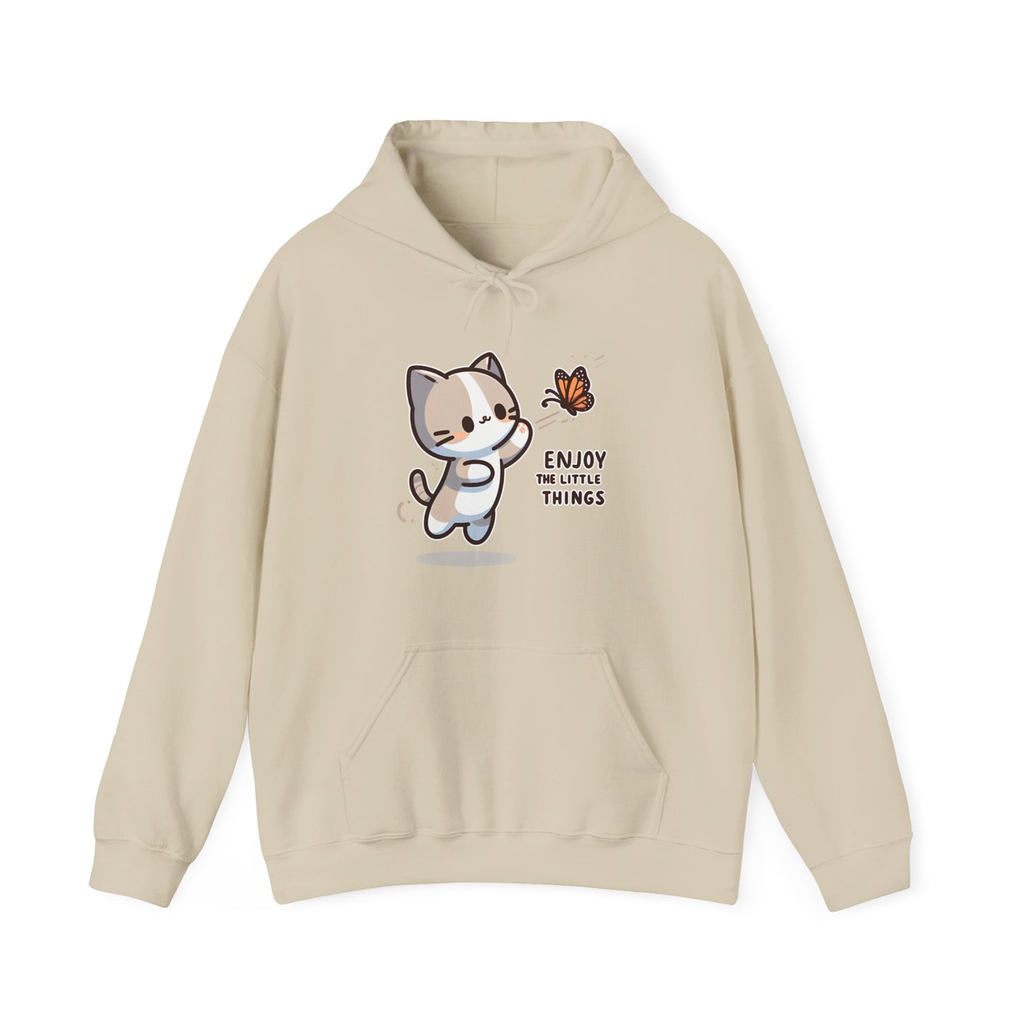 Enjoy the Little Things Gender-Neutral Hoodie