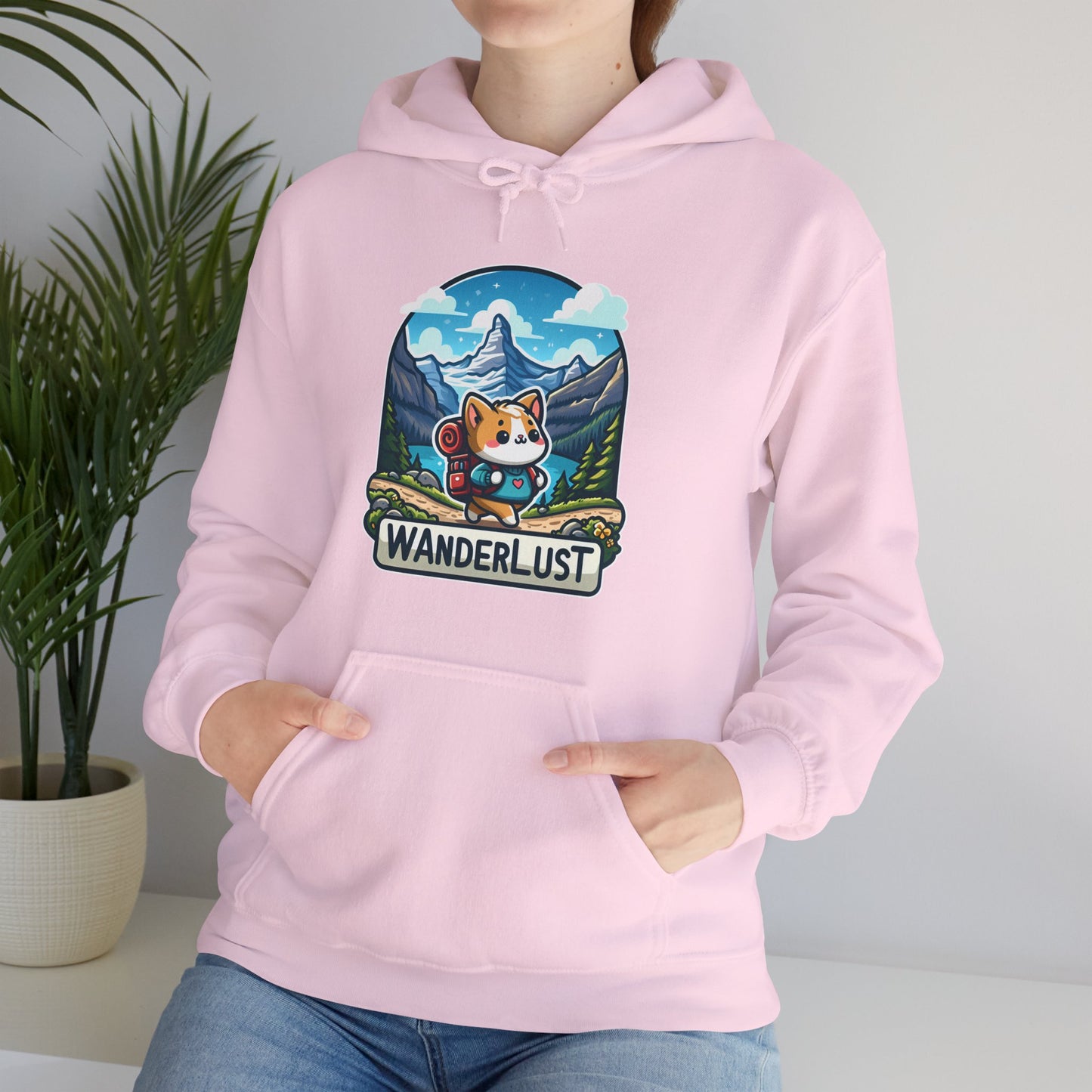 Wanderlust Gender-Neutral Hoodie