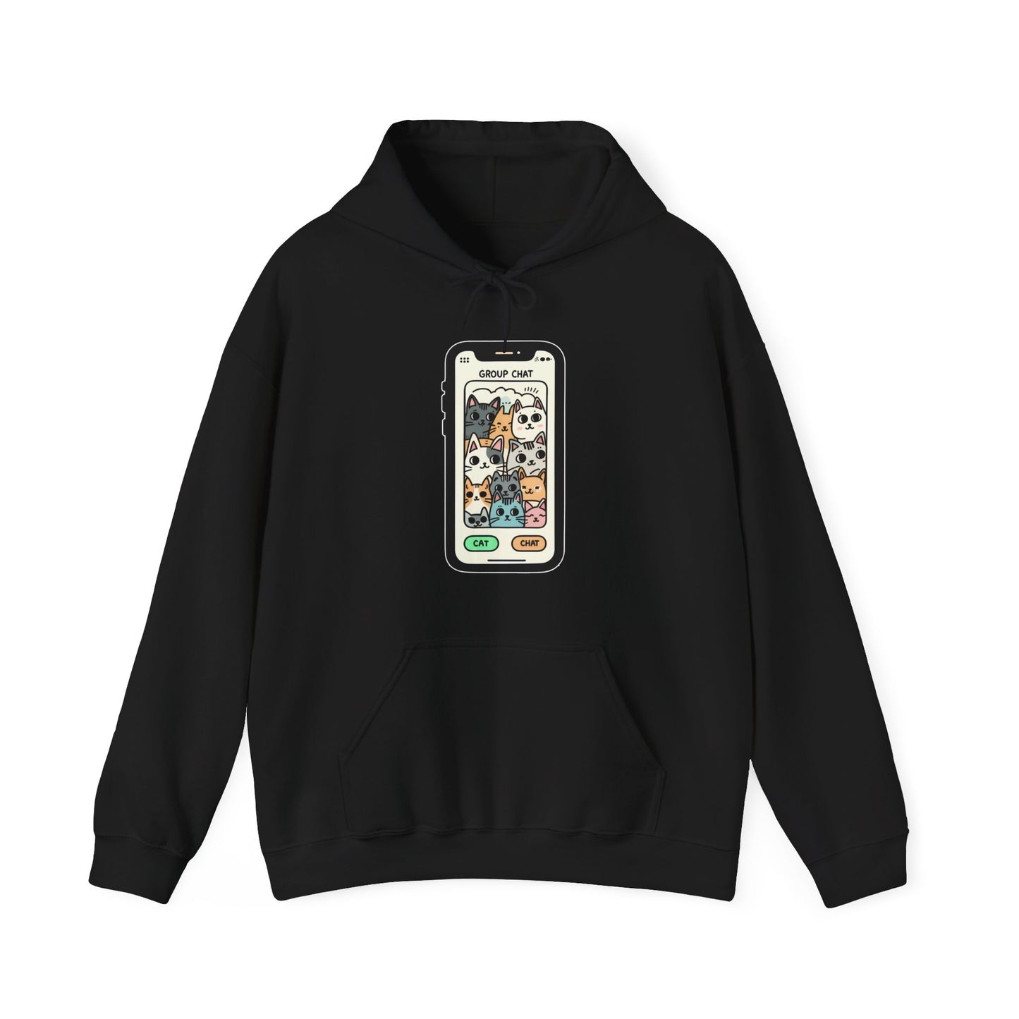 Group Chat Gender-Neutral Hoodie