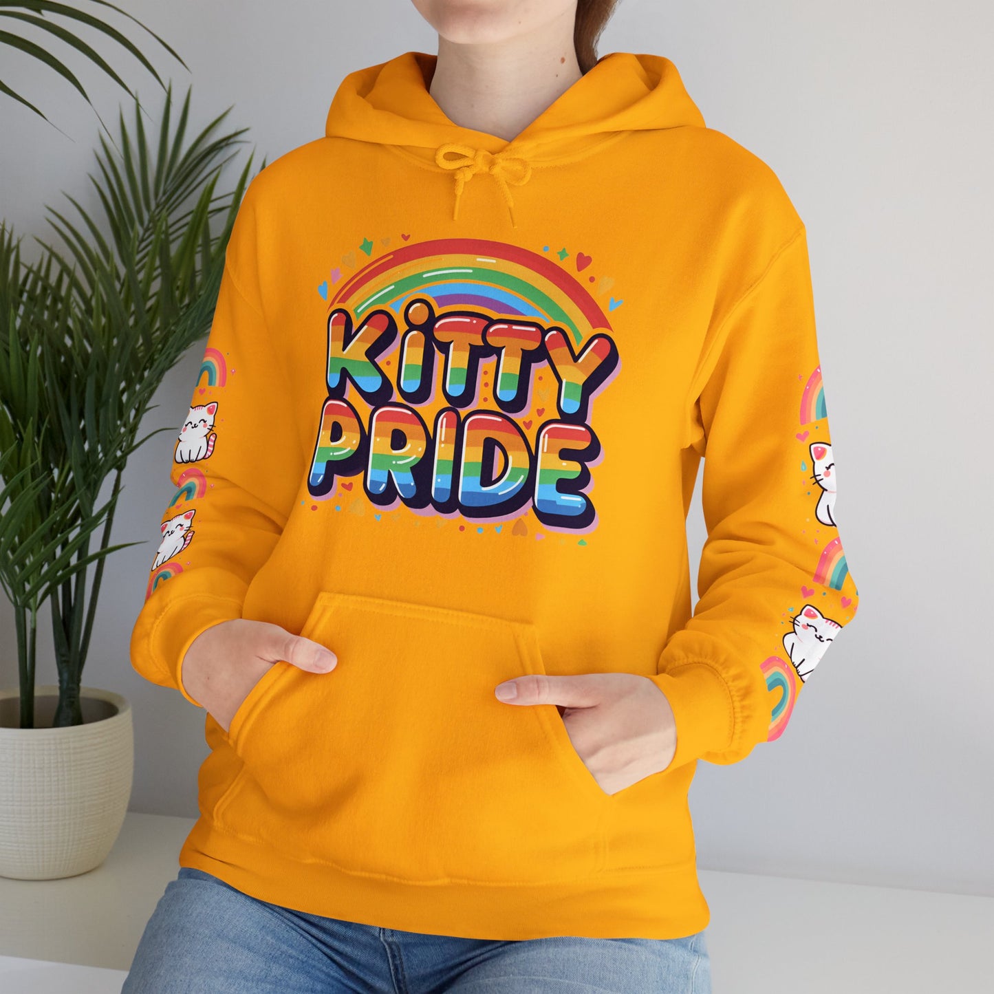 Kittie Pride Gender-Neutral Hoodie