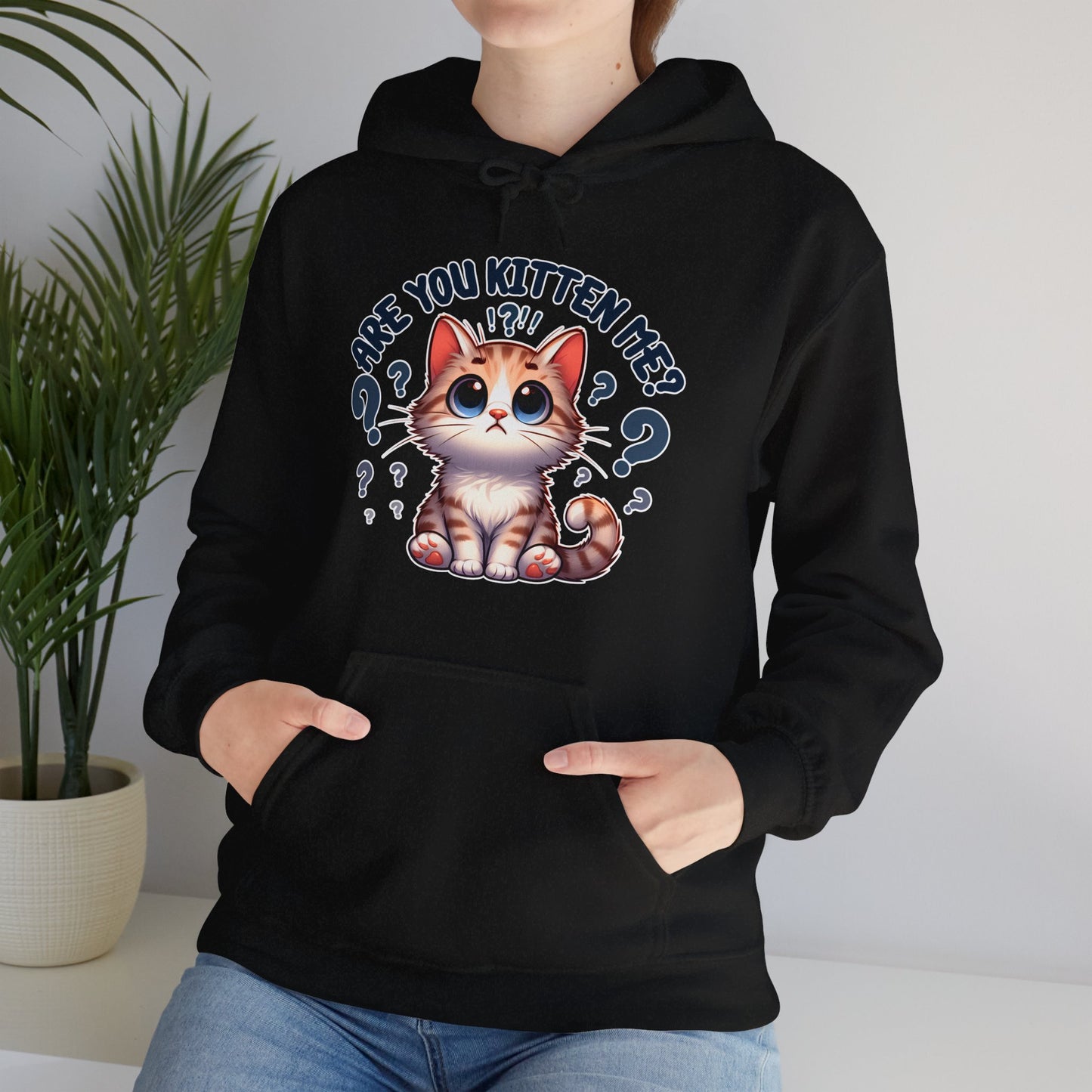 Are You Kitten Me? Gender-Neutral Hoodie