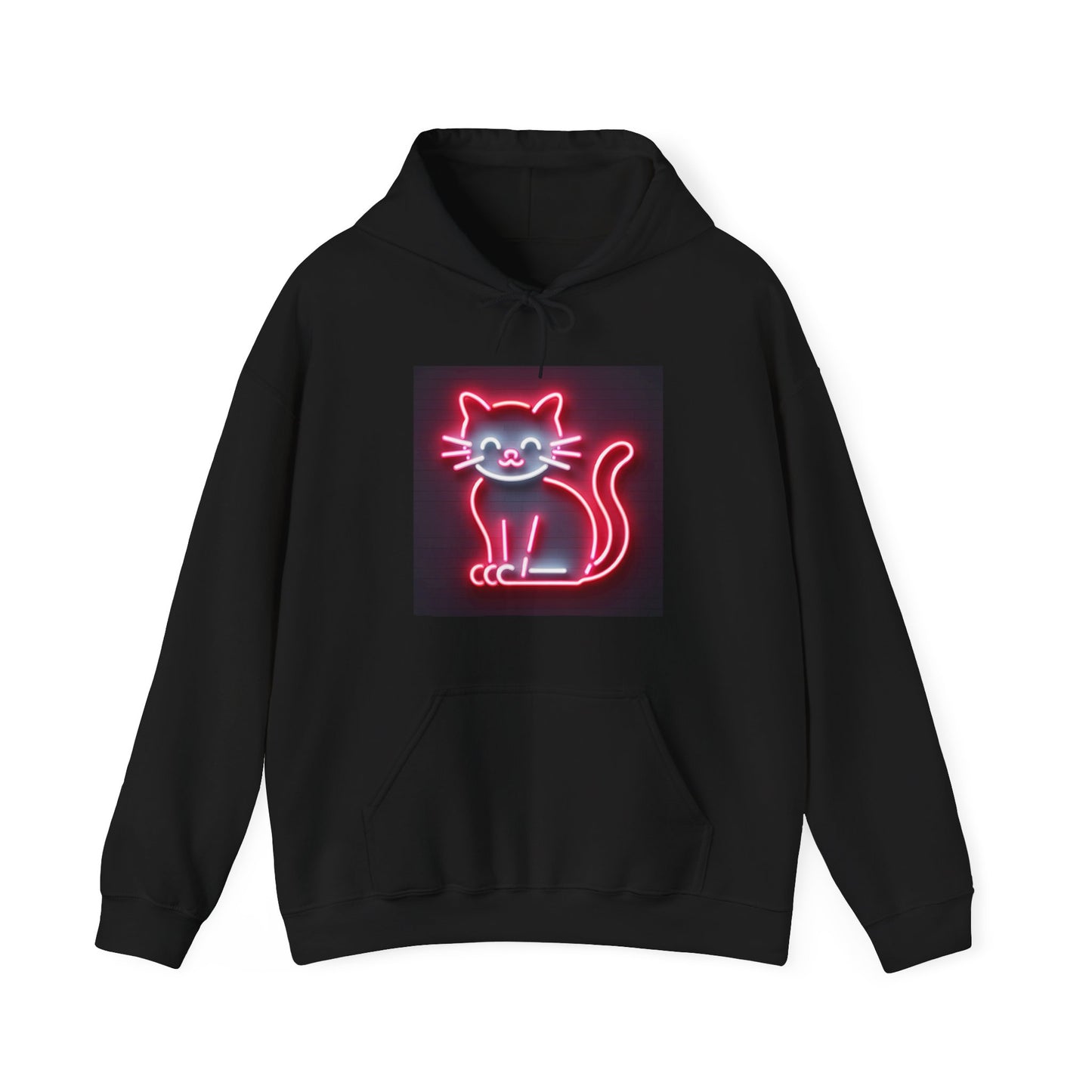 Neon Cat Hoodie