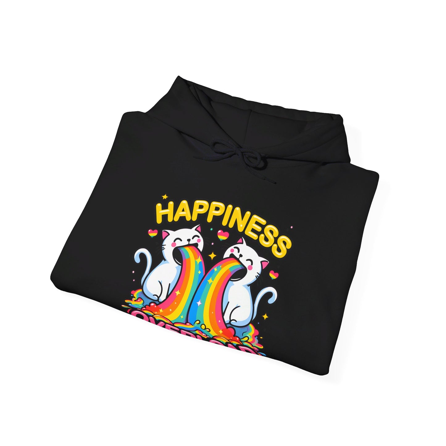 Happiness Overload Gender-Neutral Hoodie