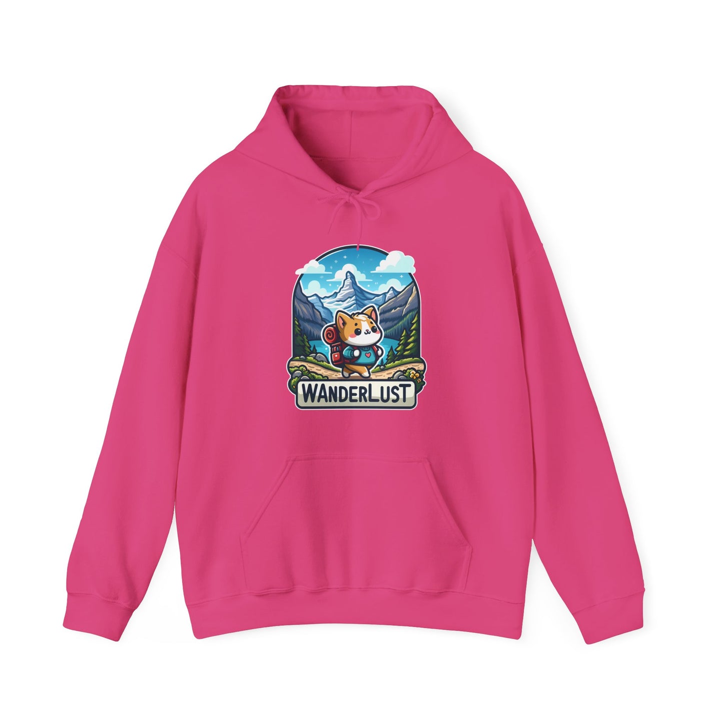 Wanderlust Gender-Neutral Hoodie