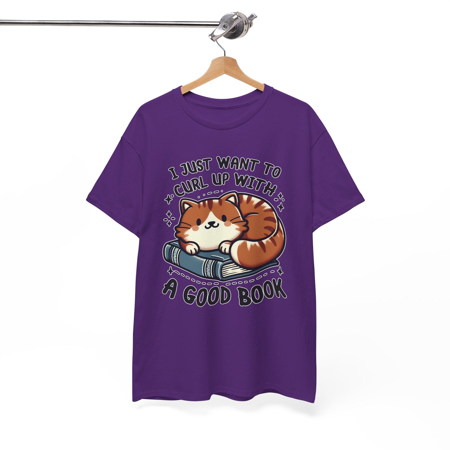 Curl Up With a Good Book T-Shirt