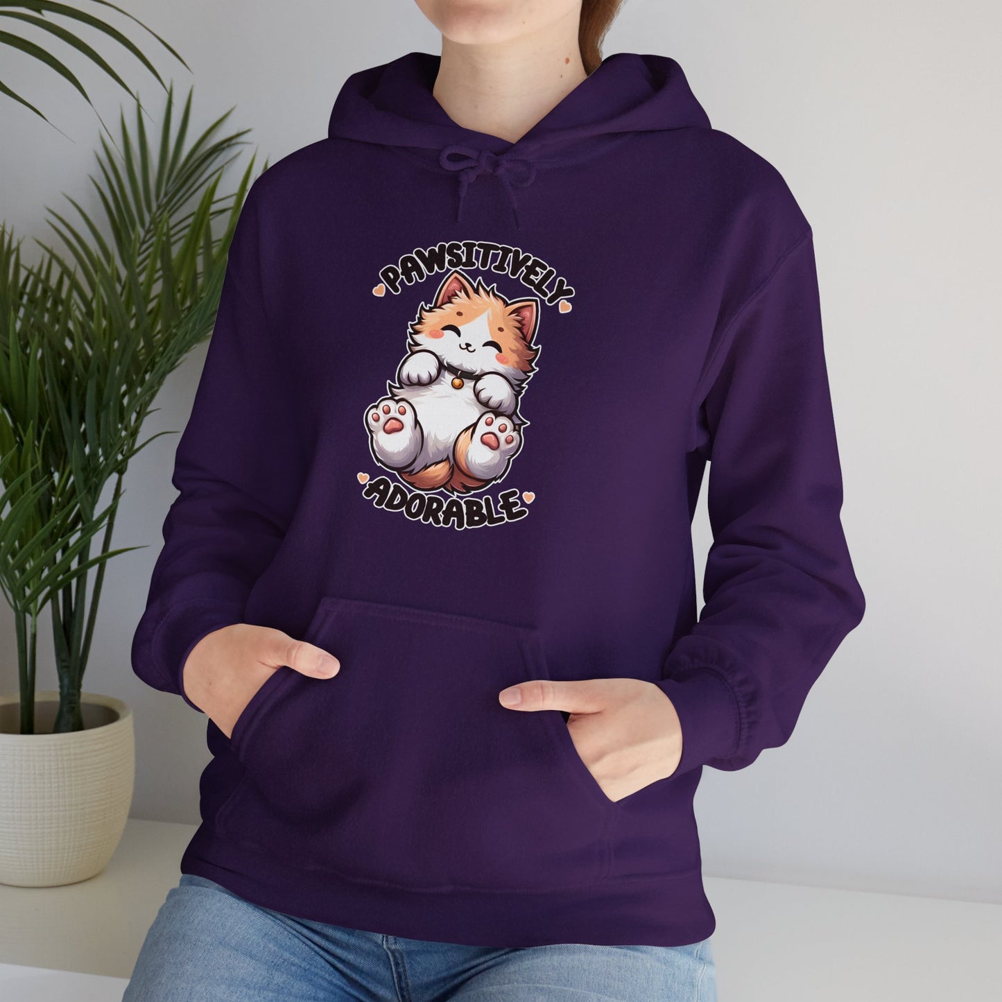 Paw-sitively Adorable Gender-Neutral Hoodie