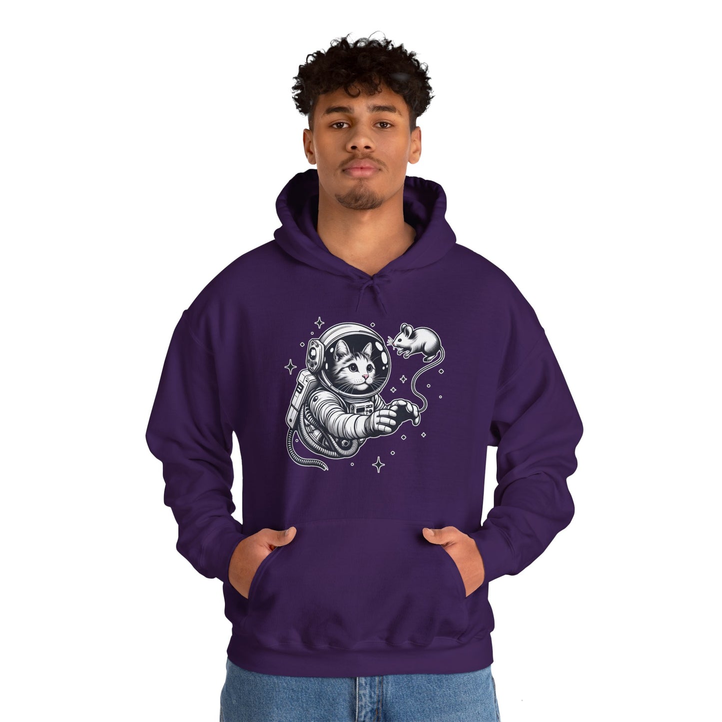 Astronaut Cat Hoodie