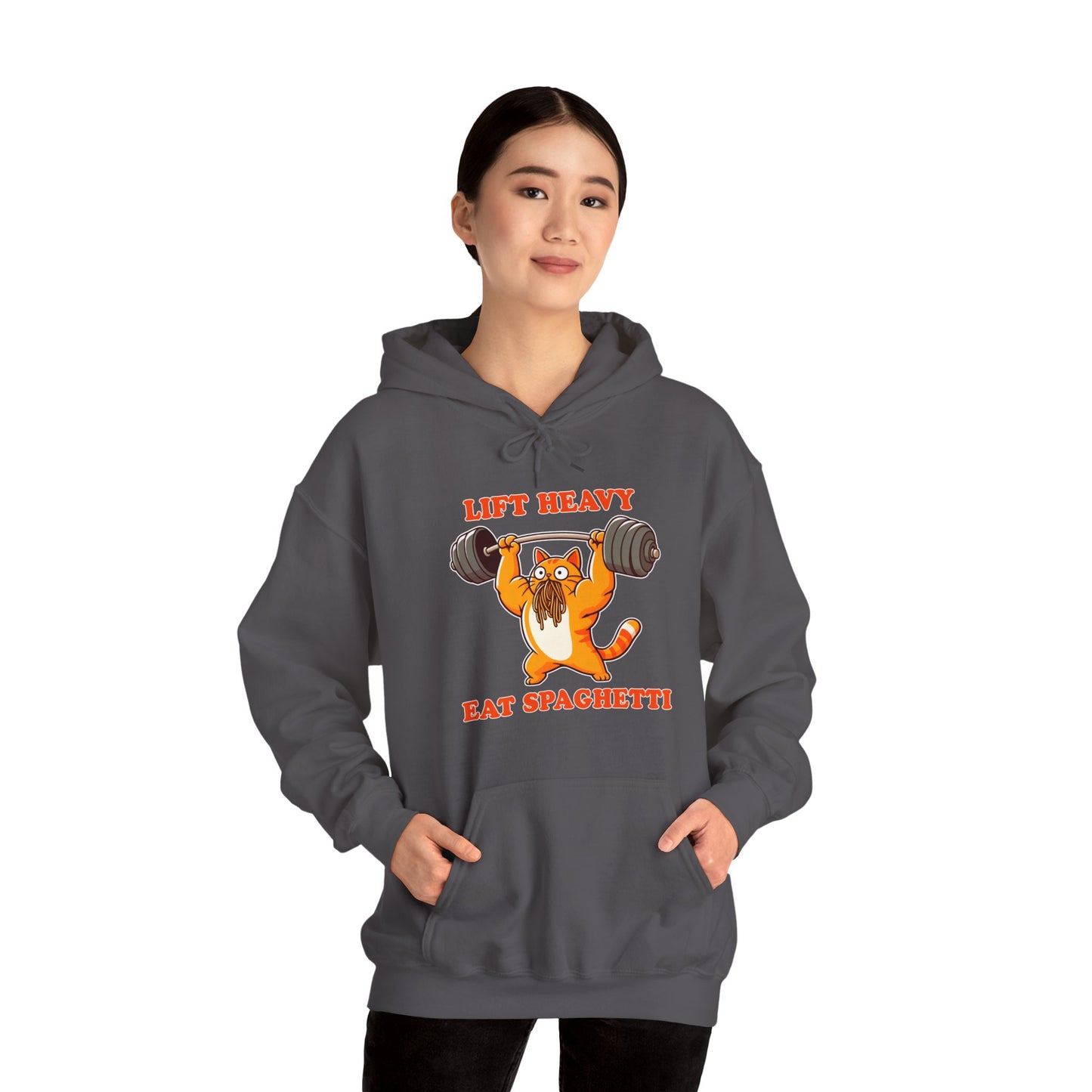 Lift Heavy, Eat Spaghetti Hoodie