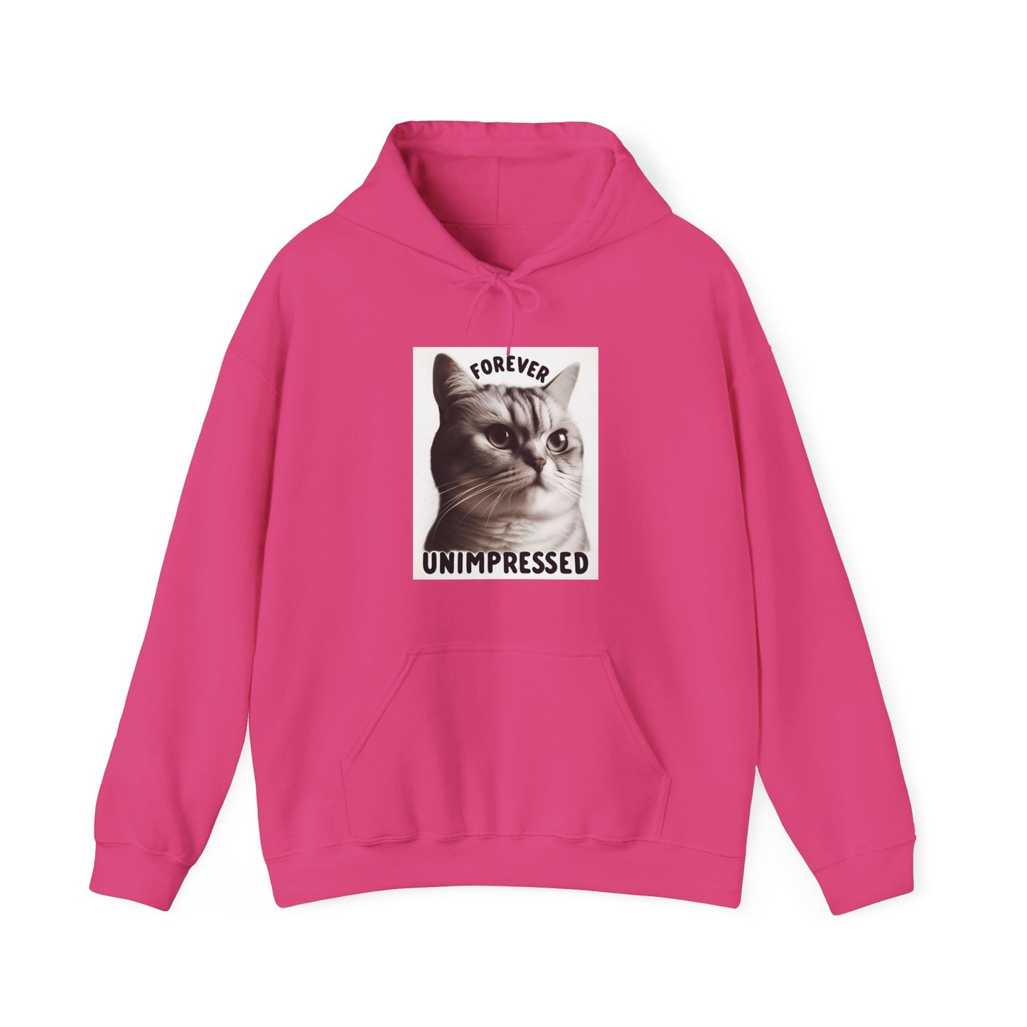 Forever Unimpressed Gender-Neutral Hoodie