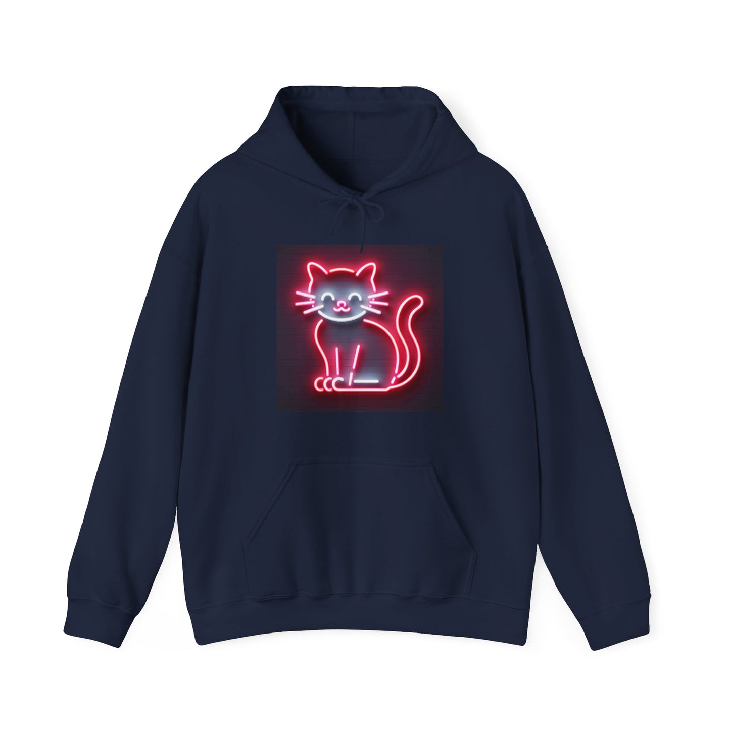 Neon Cat Hoodie