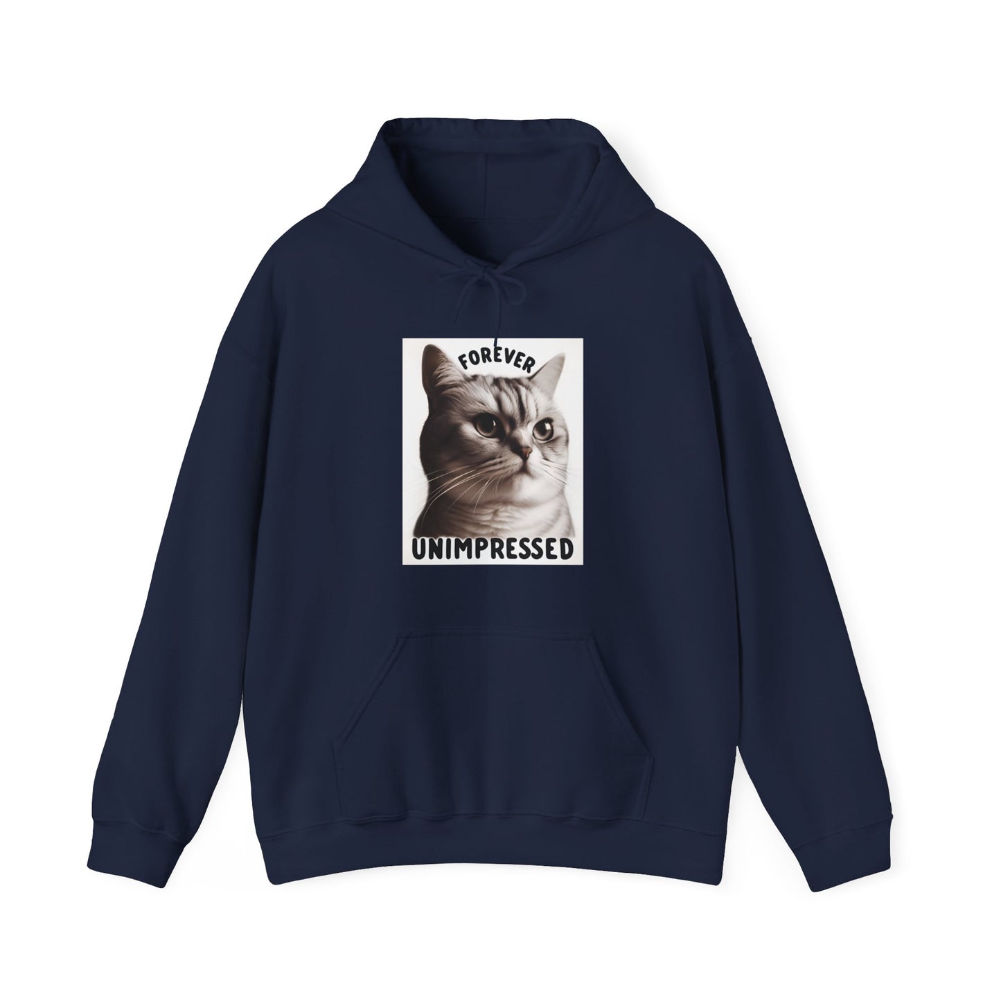 Forever Unimpressed Gender-Neutral Hoodie