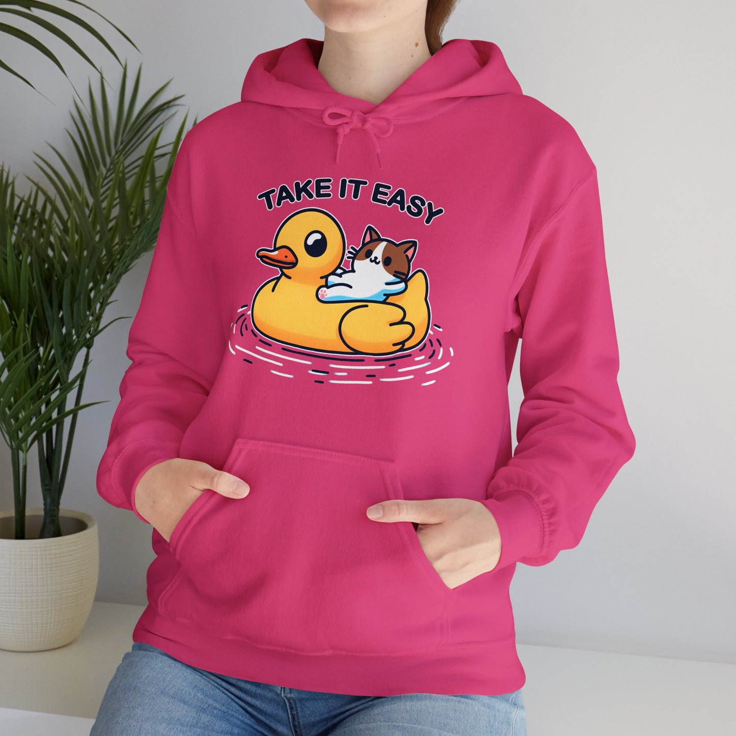 Take it Easy Gender-Neutral Hoodie