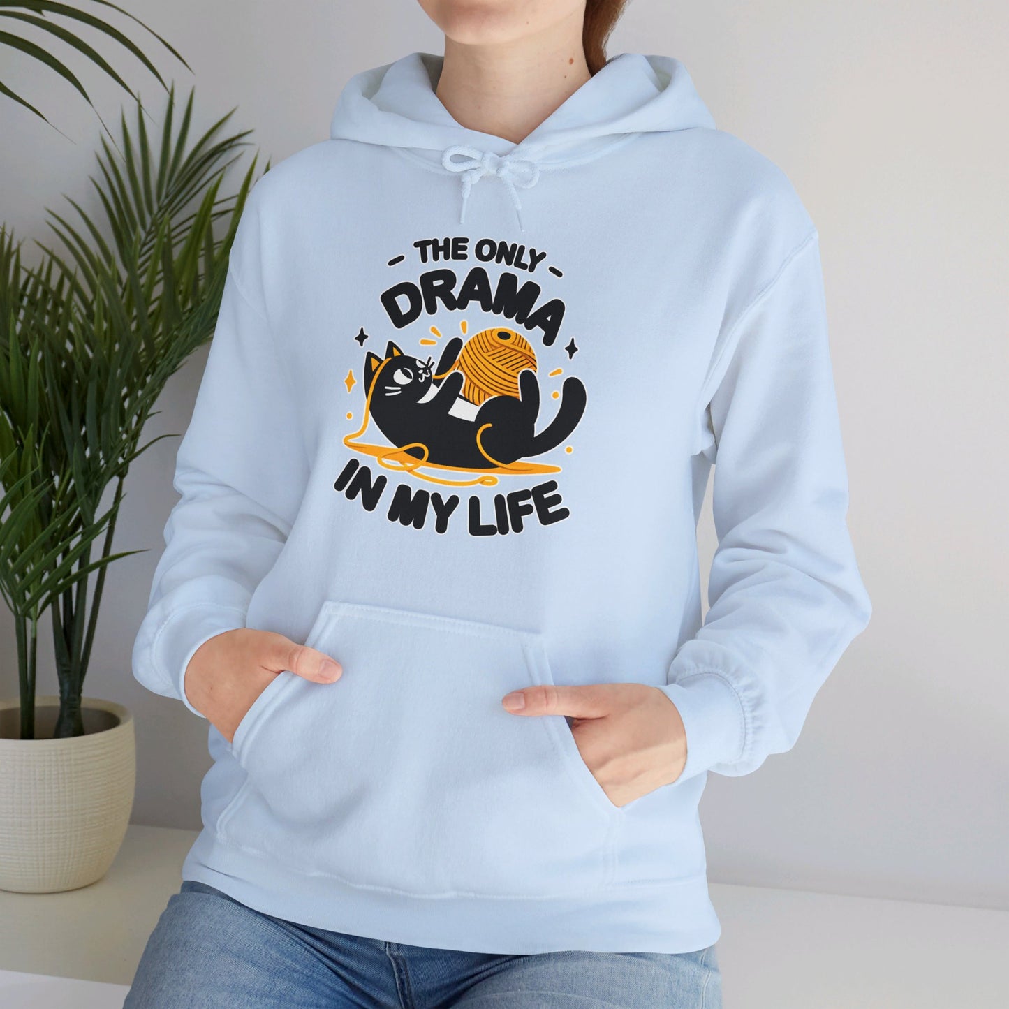 The Only Drama in my Life Gender-Neutral Hoodie