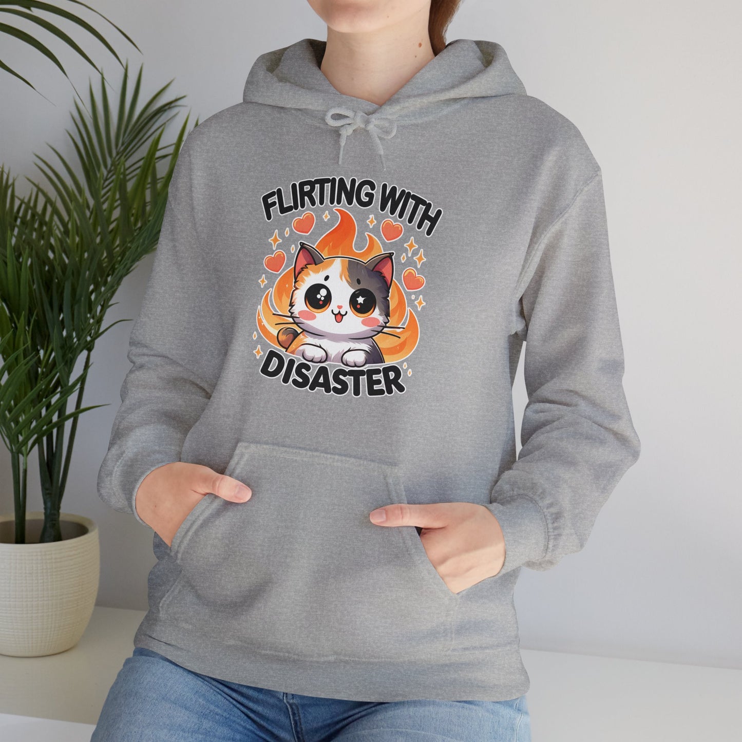 Flirting with Disaster Gender-Neutral Hoodie