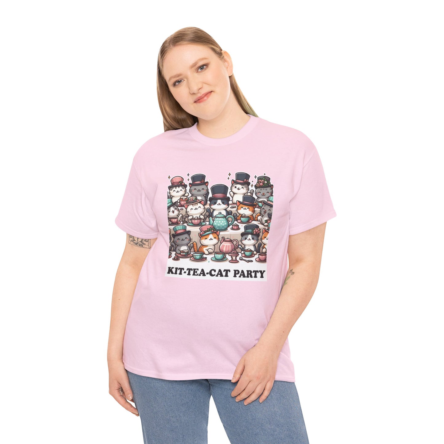 Kit-Tea-Cat Party T-Shirt