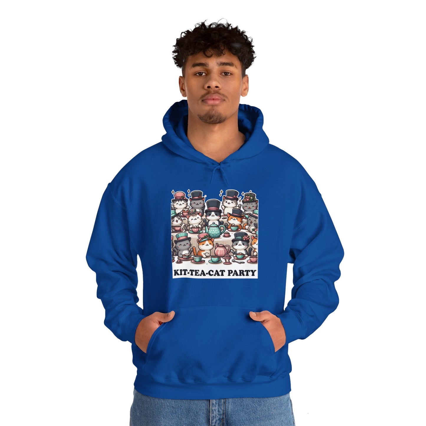 Kit-Tea-Cat Party Hoodie