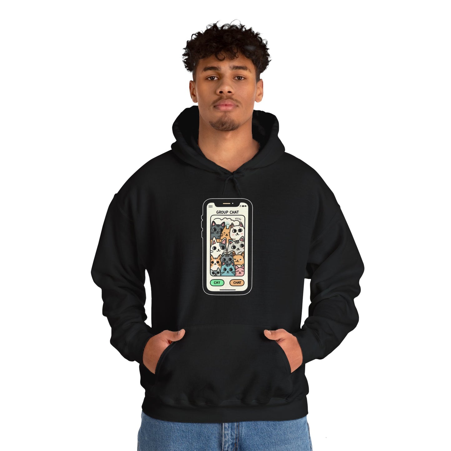 Group Chat Gender-Neutral Hoodie