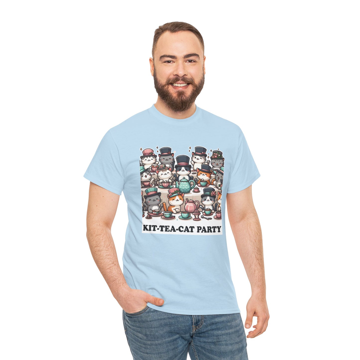 Kit-Tea-Cat Party T-Shirt