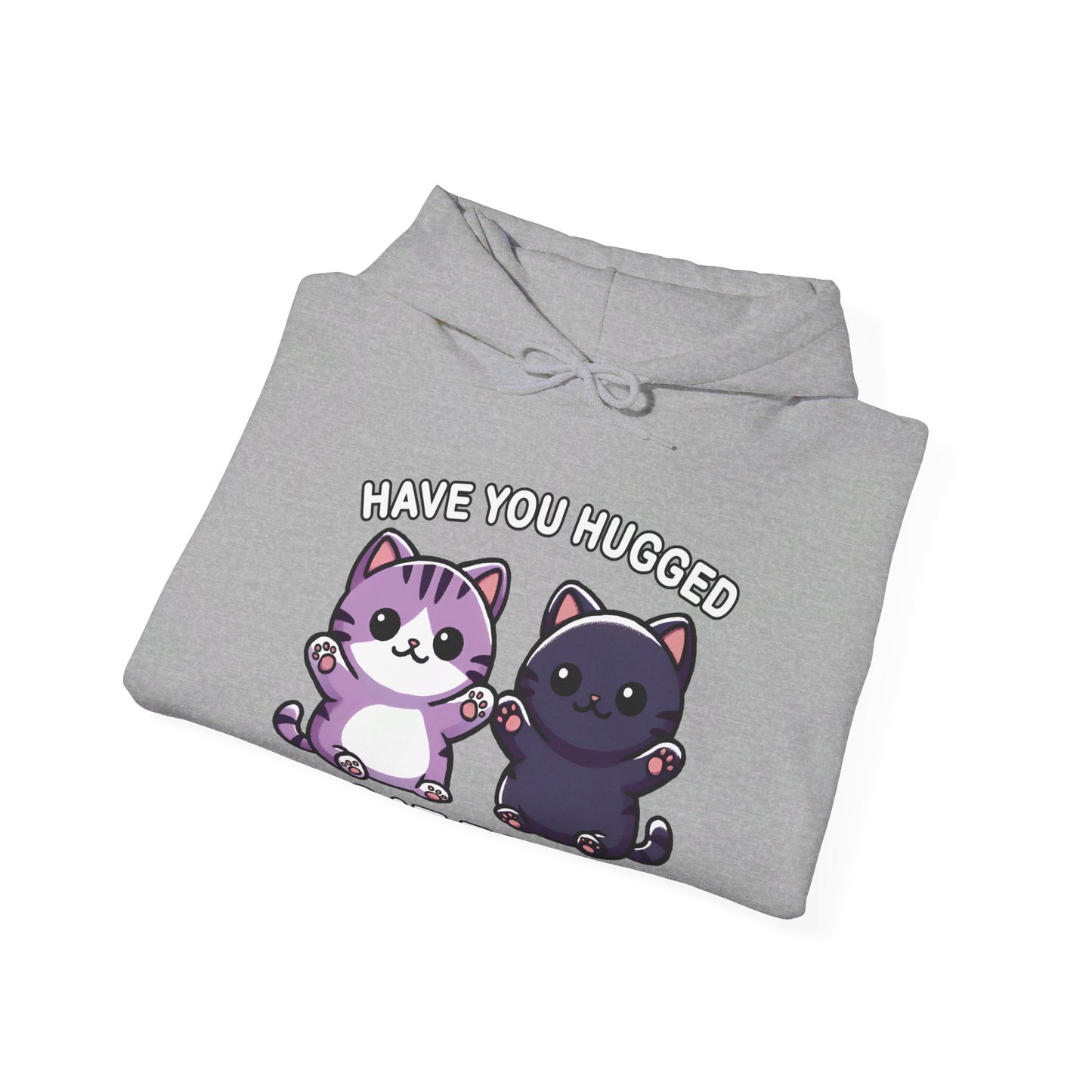 Have You Hugged a Cat Today? Gender-Neutral Hoodie