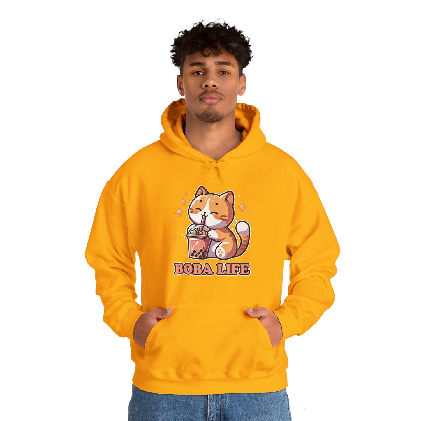 Boba Life Cat Hoodie