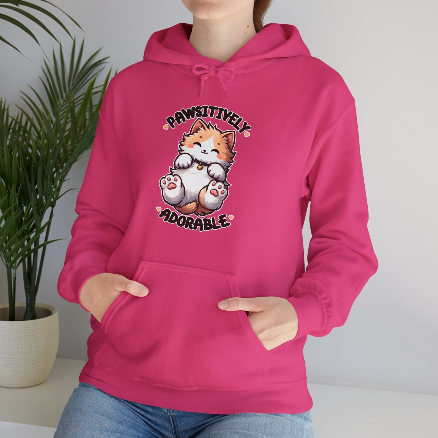 Paw-sitively Adorable Gender-Neutral Hoodie
