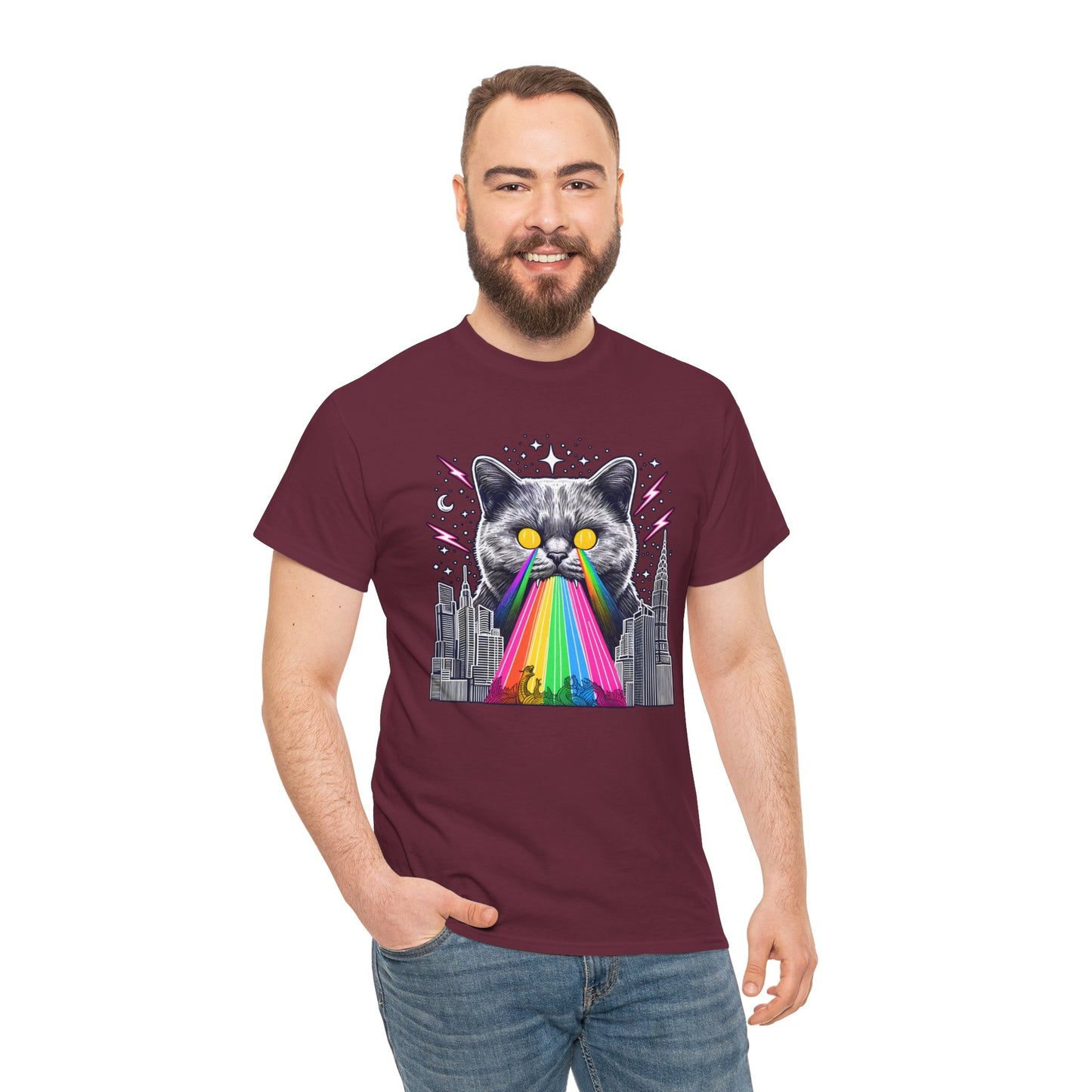Godzilla Cat T-Shirt