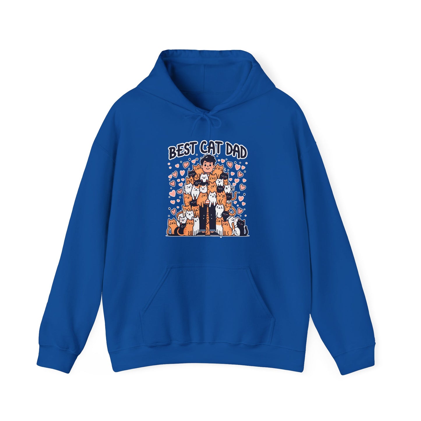 Best Cat Dad Gender-Neutral Hoodie