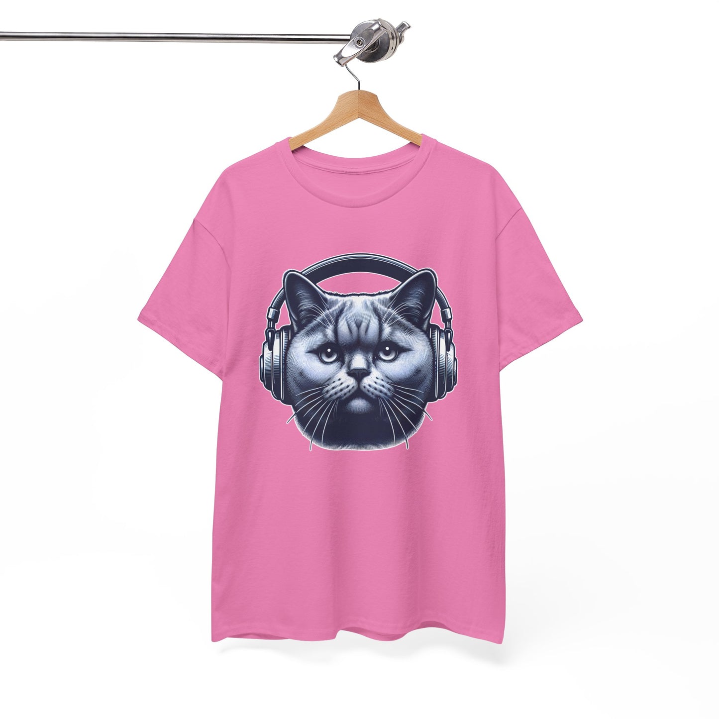Headphones Cat T-Shirt