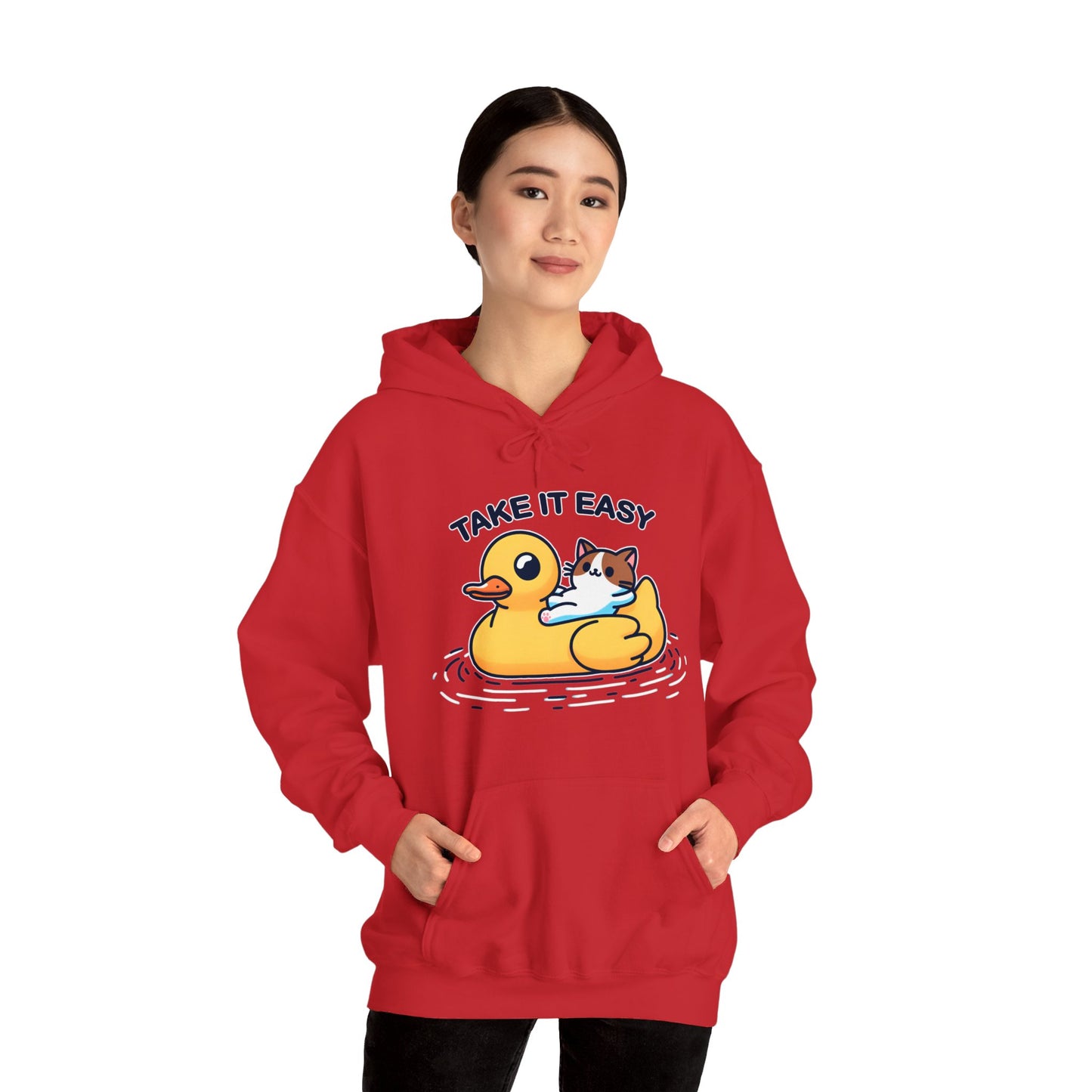 Take it Easy Gender-Neutral Hoodie