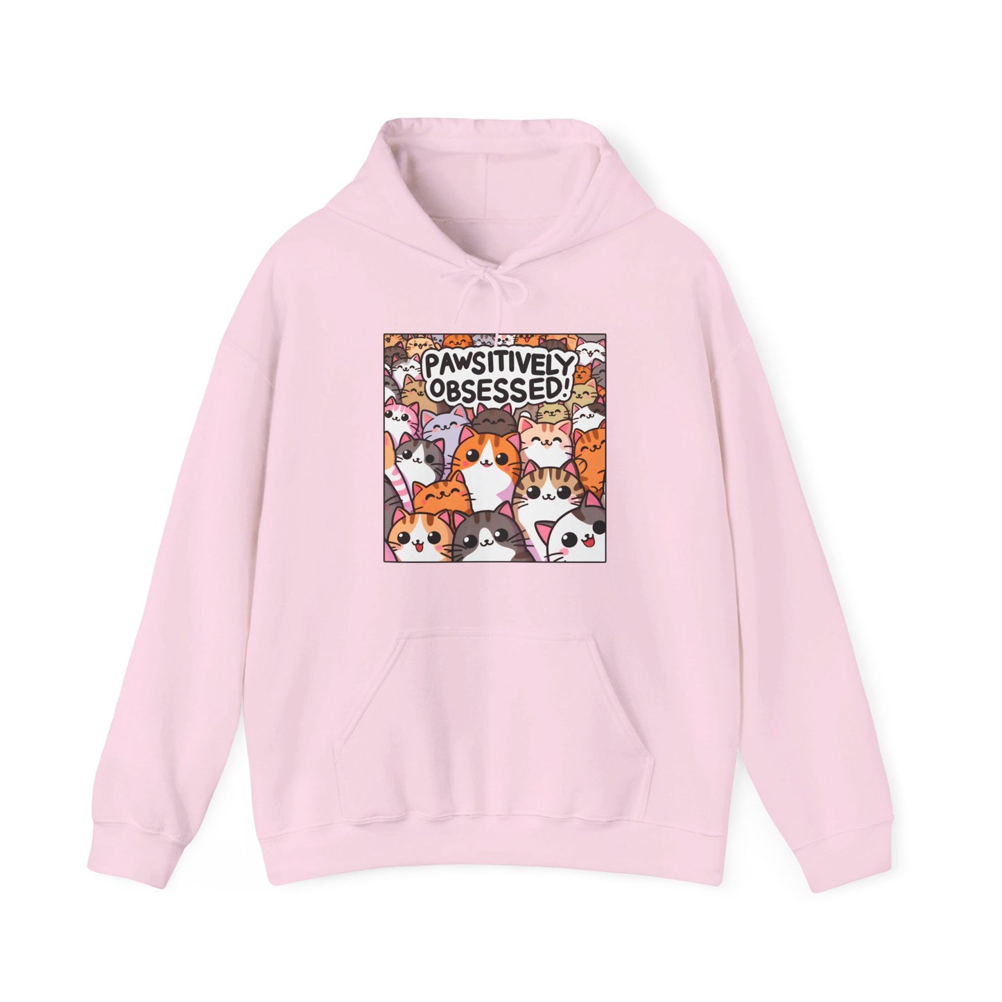 Pawsitively Obsessed Gender-Neutral Hoodie