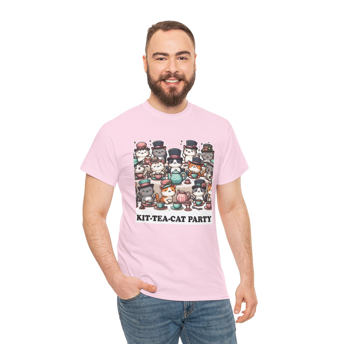 Kit-Tea-Cat Party T-Shirt