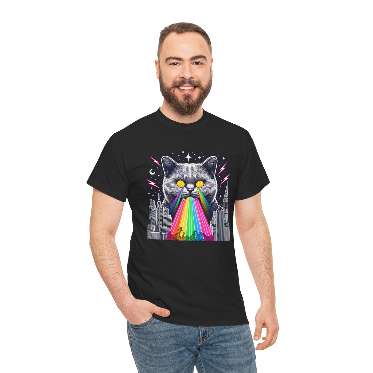 Godzilla Cat T-Shirt
