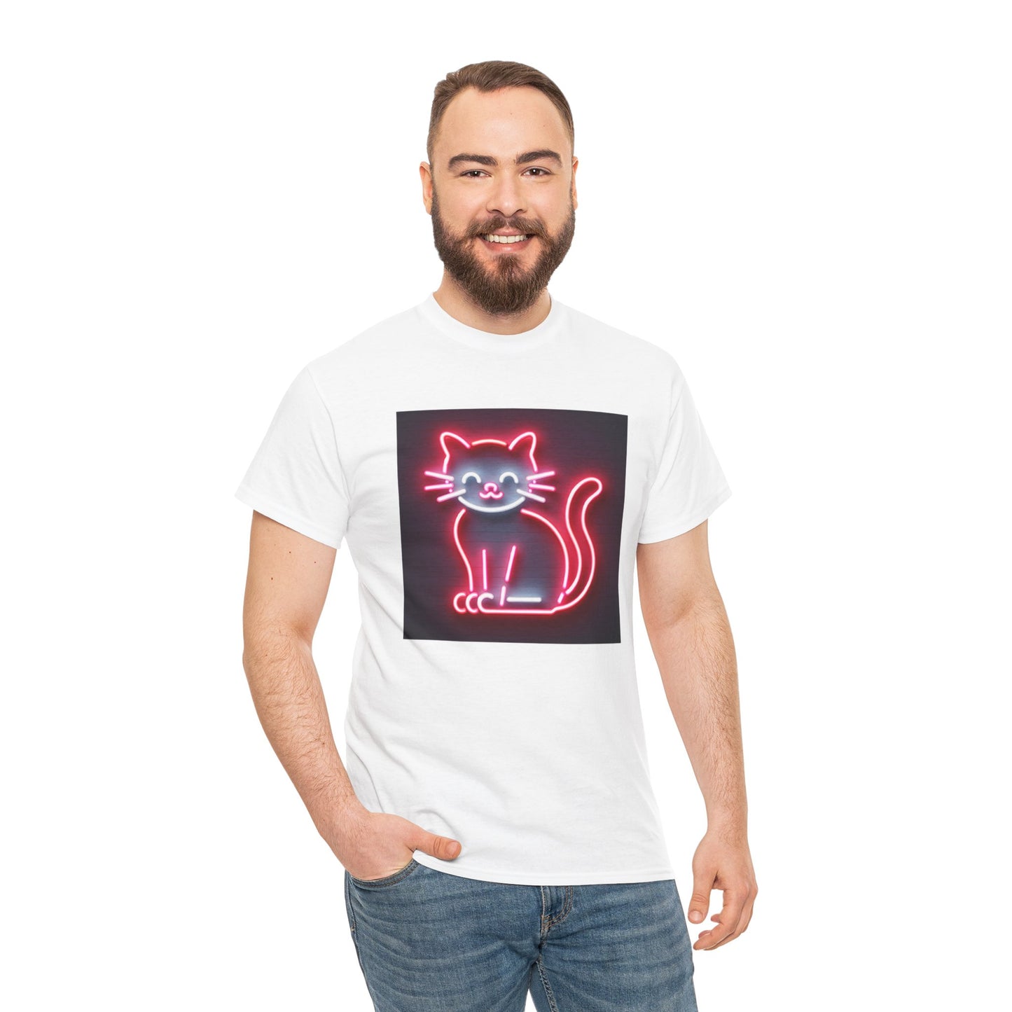 Neon Cat T-Shirt