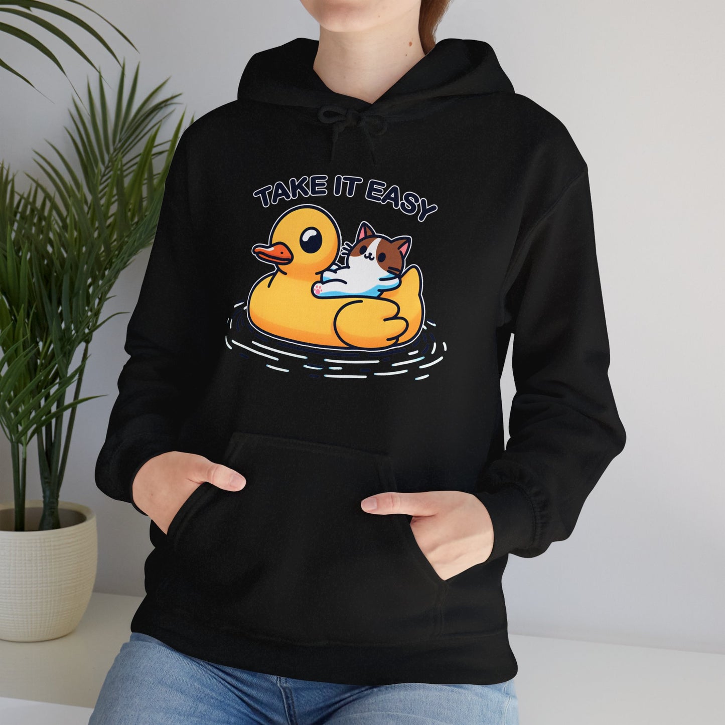 Take it Easy Gender-Neutral Hoodie
