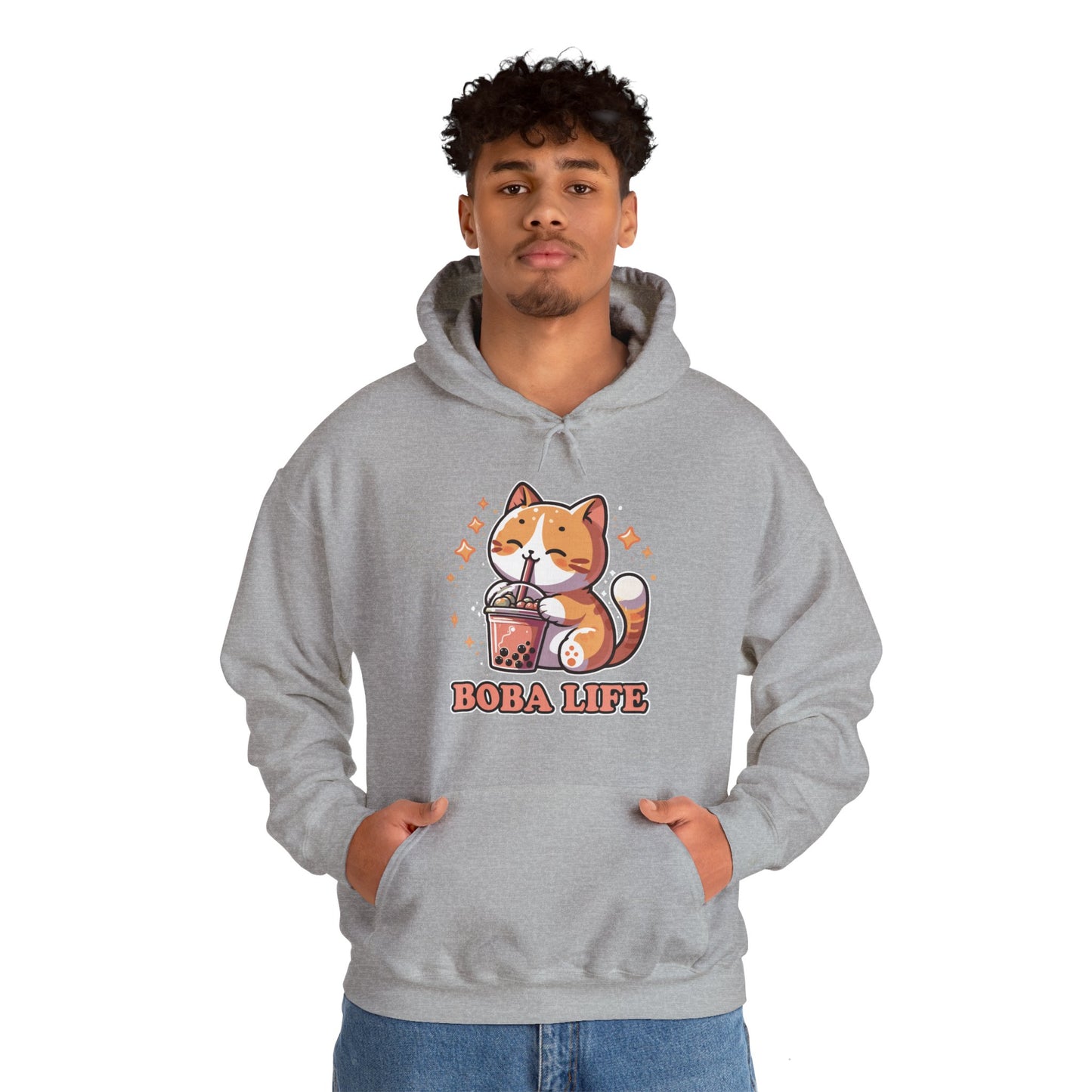 Boba Life Cat Hoodie
