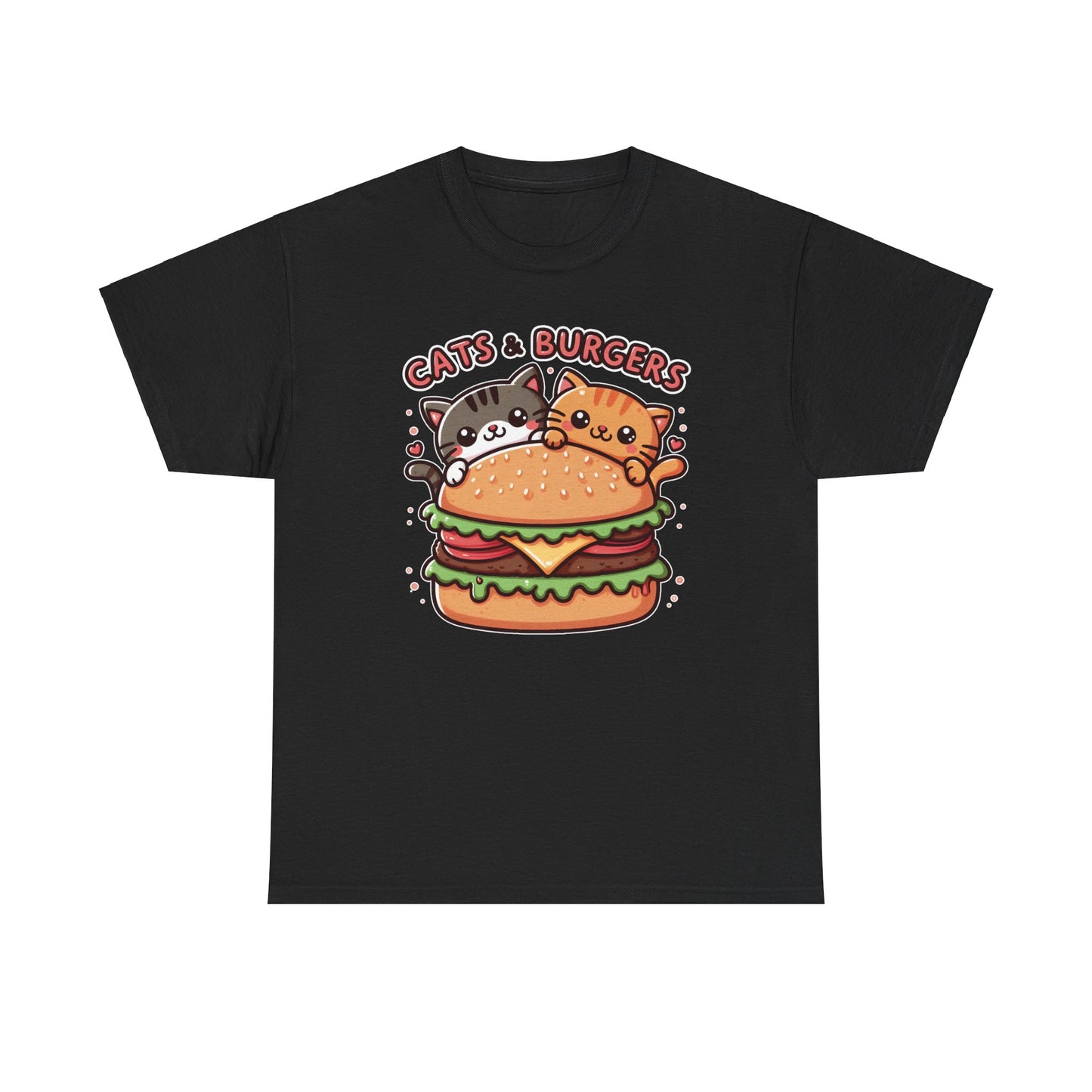 Cats & Burgers T-Shirt
