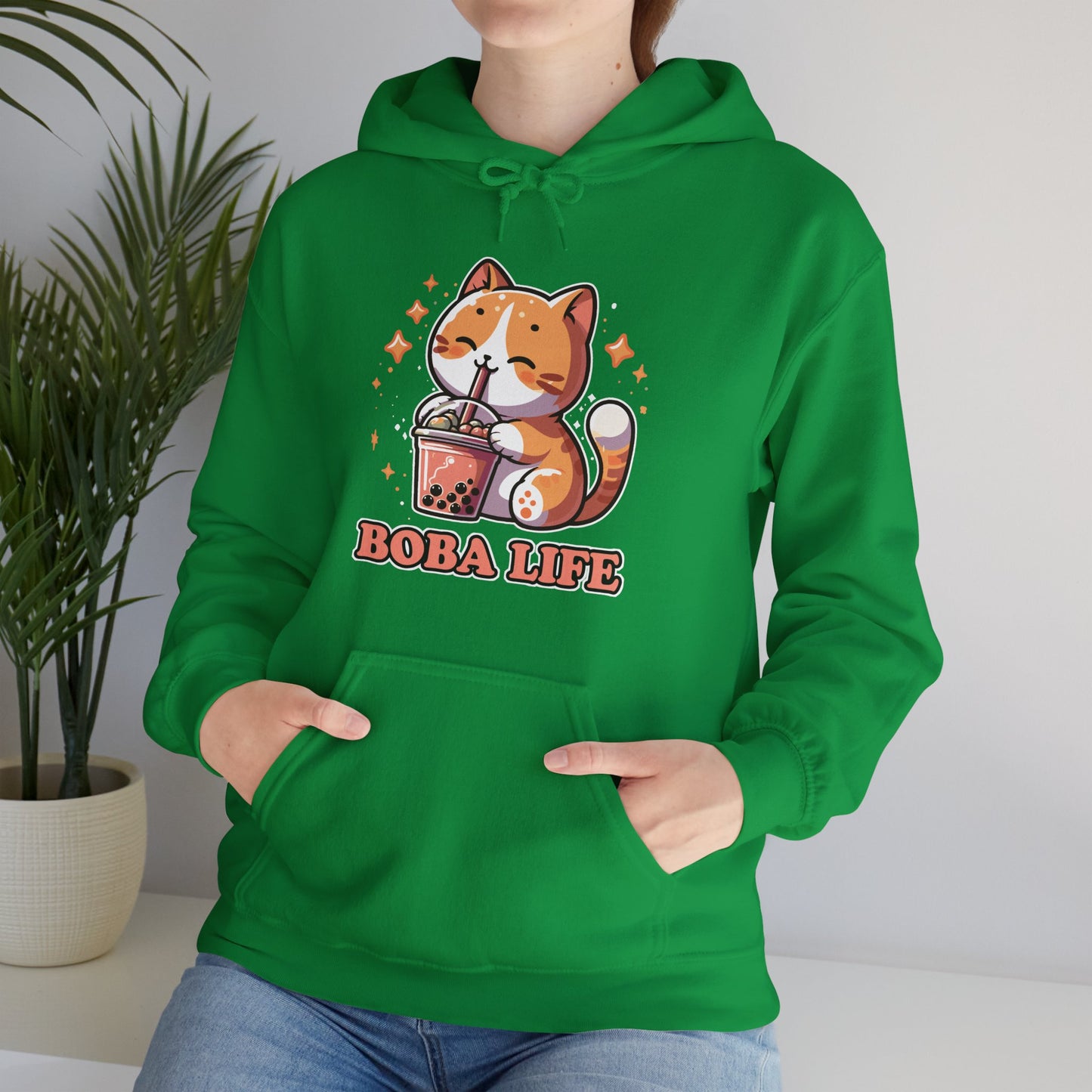 Boba Life Cat Hoodie